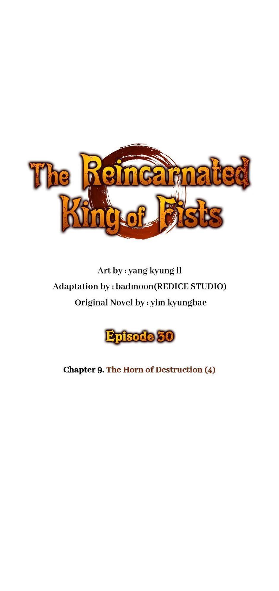 Read The Reincarnated King of Fists Manga Online