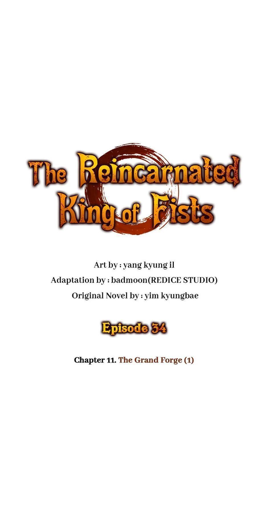 Read The Reincarnated King of Fists Manga Online