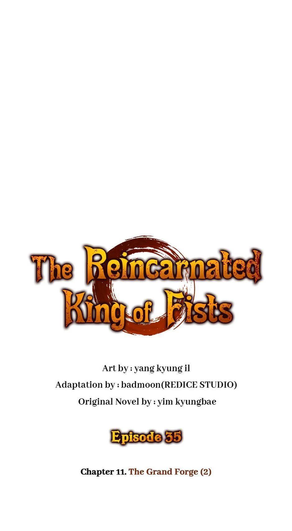 Read The Reincarnated King of Fists Manga Online