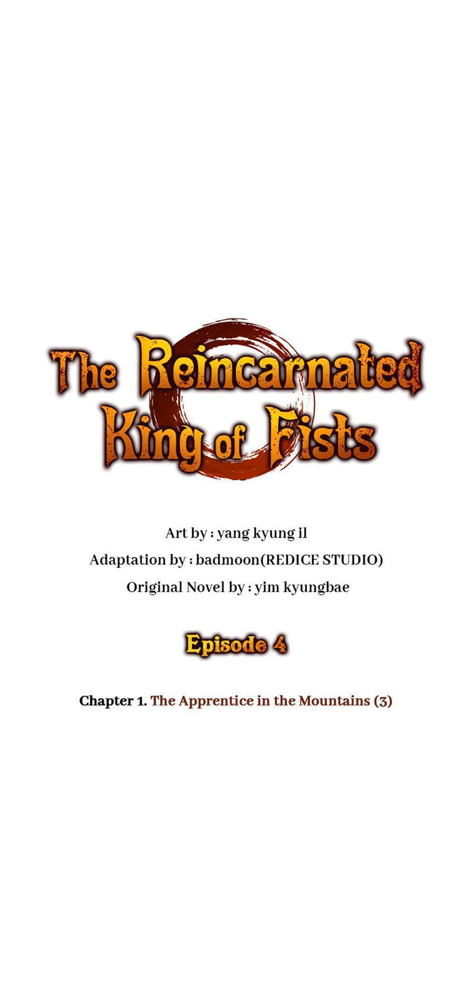Read The Reincarnated King of Fists Manga Online