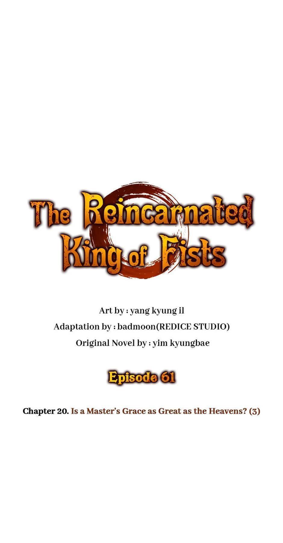 Read The Reincarnated King of Fists Manga Online
