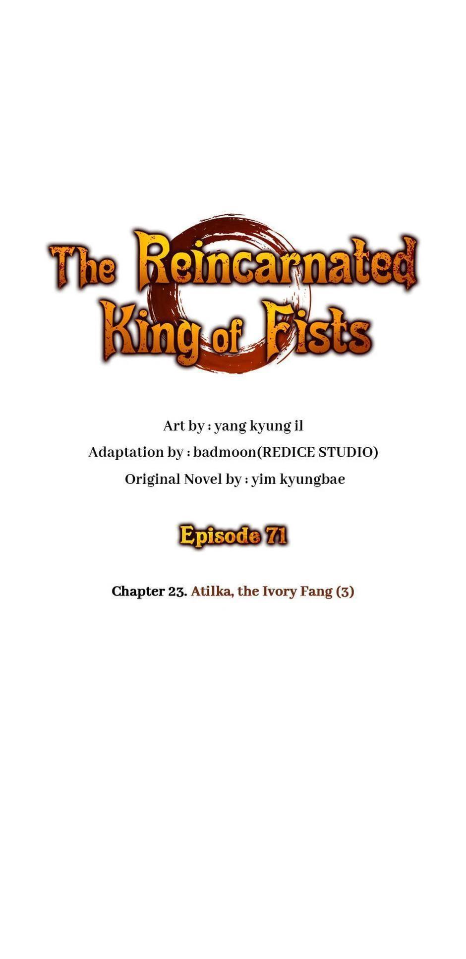 Read The Reincarnated King of Fists Manga Online