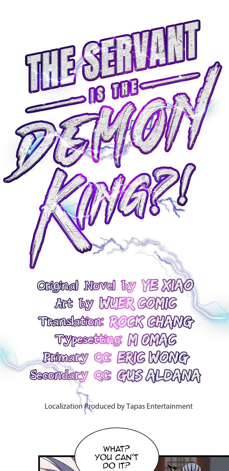 Read The Servant Is the Demon King-! Manga Online