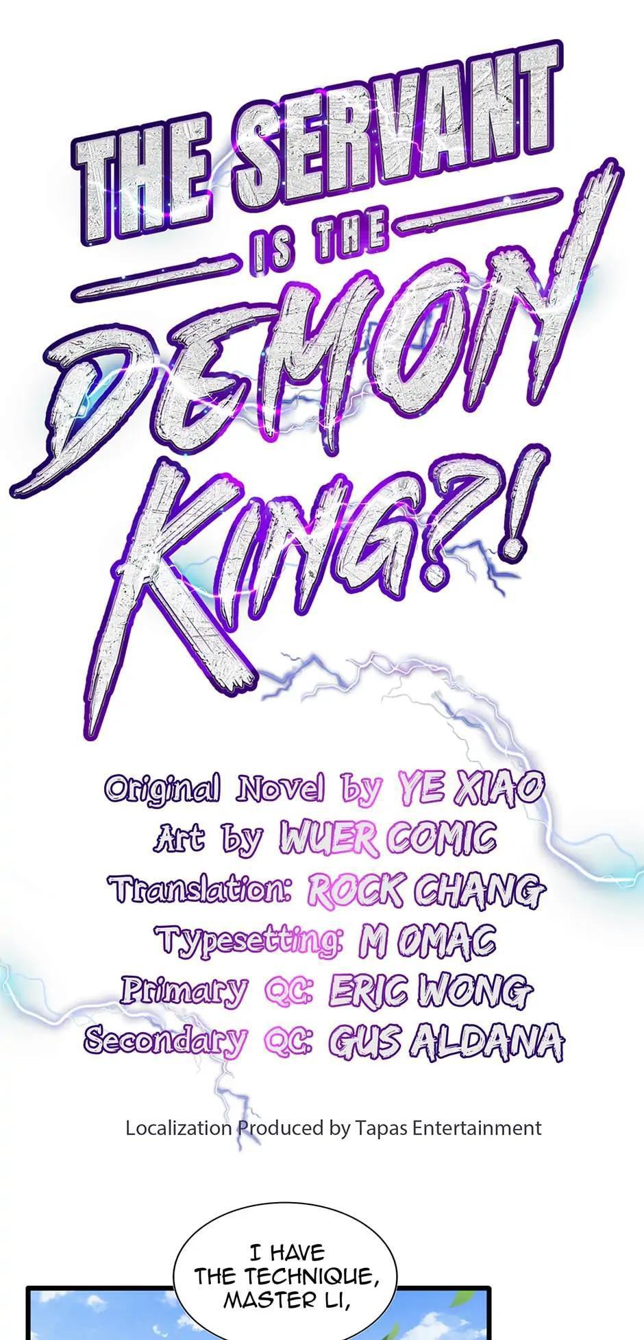 Read The Servant Is the Demon King-! Manga Online
