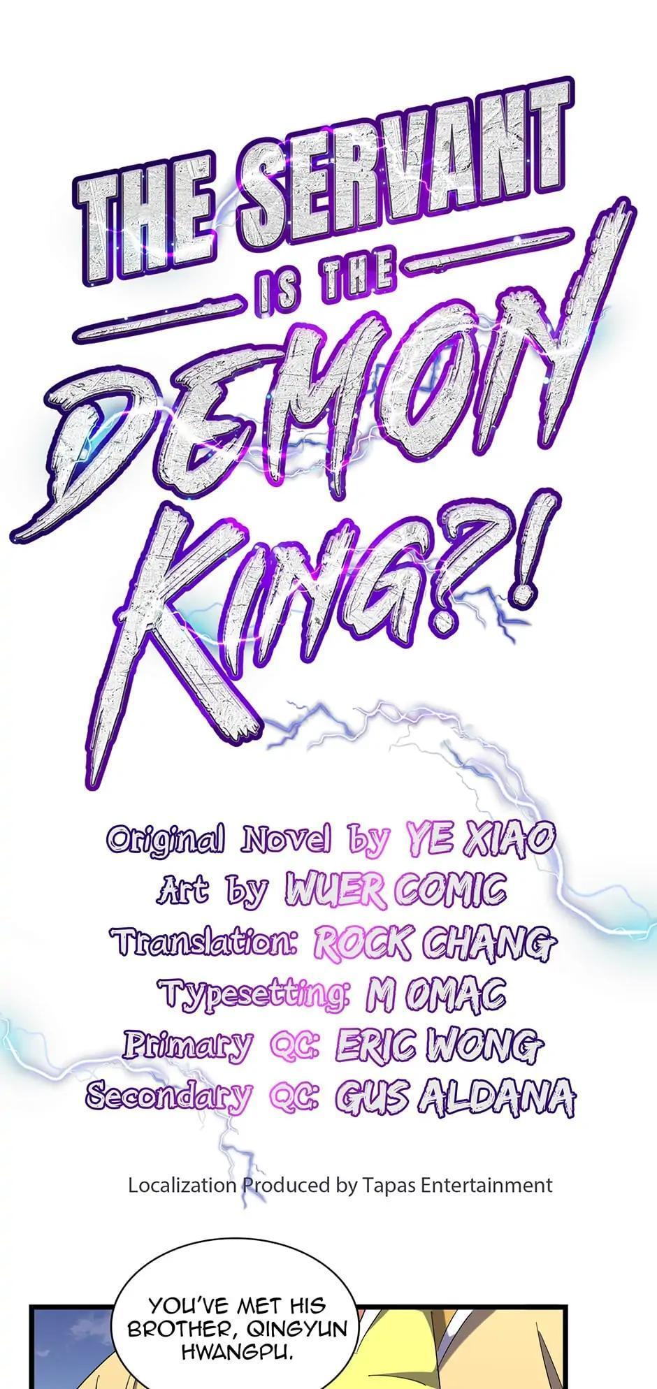 Read The Servant Is the Demon King-! Manga Online