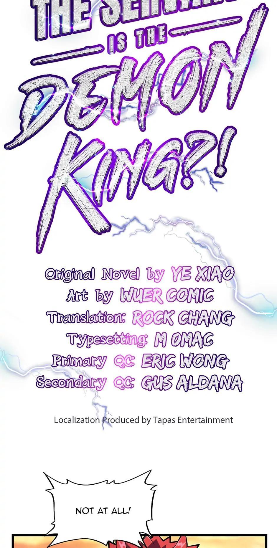 Read The Servant Is the Demon King-! Manga Online