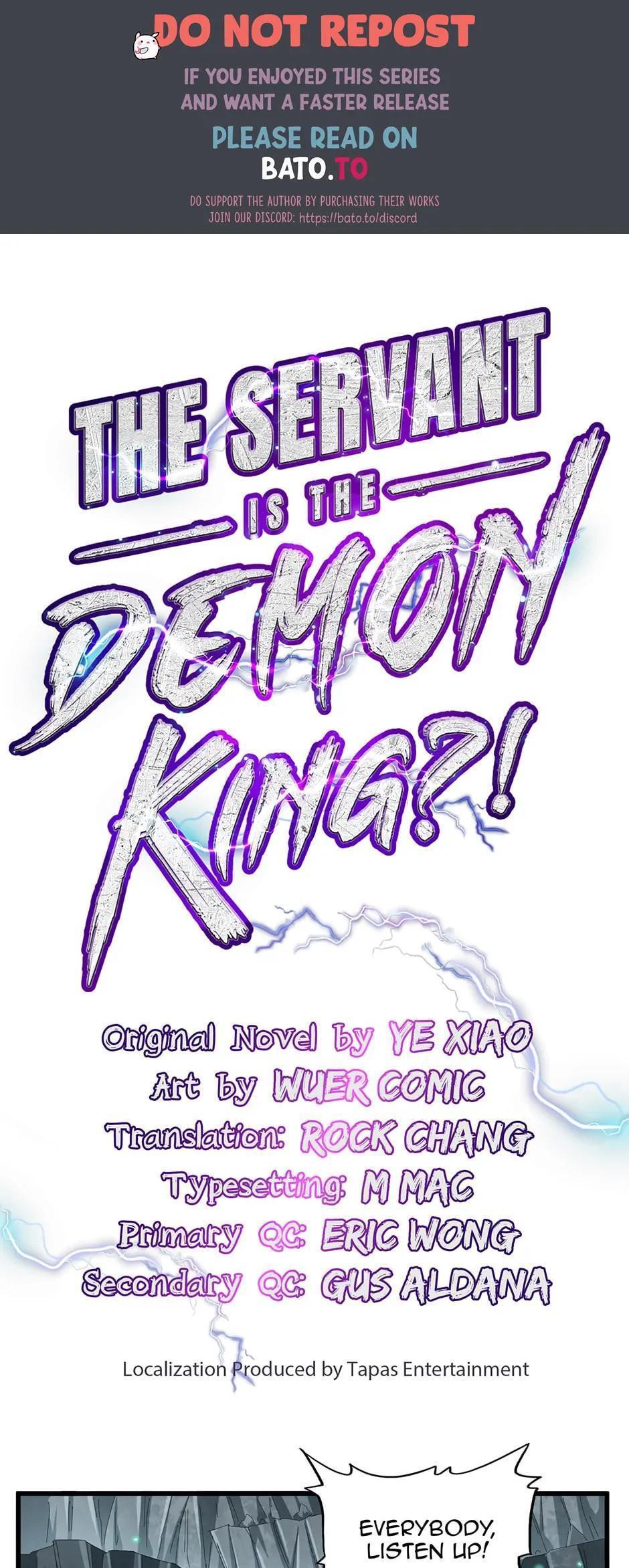 Read The Servant Is the Demon King-! Manga Online