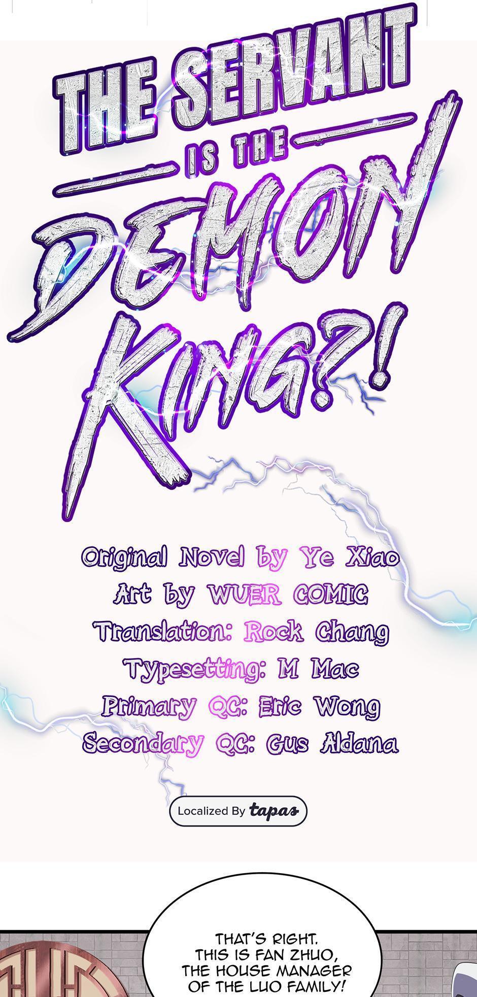 Read The Servant Is the Demon King-! Manga Online