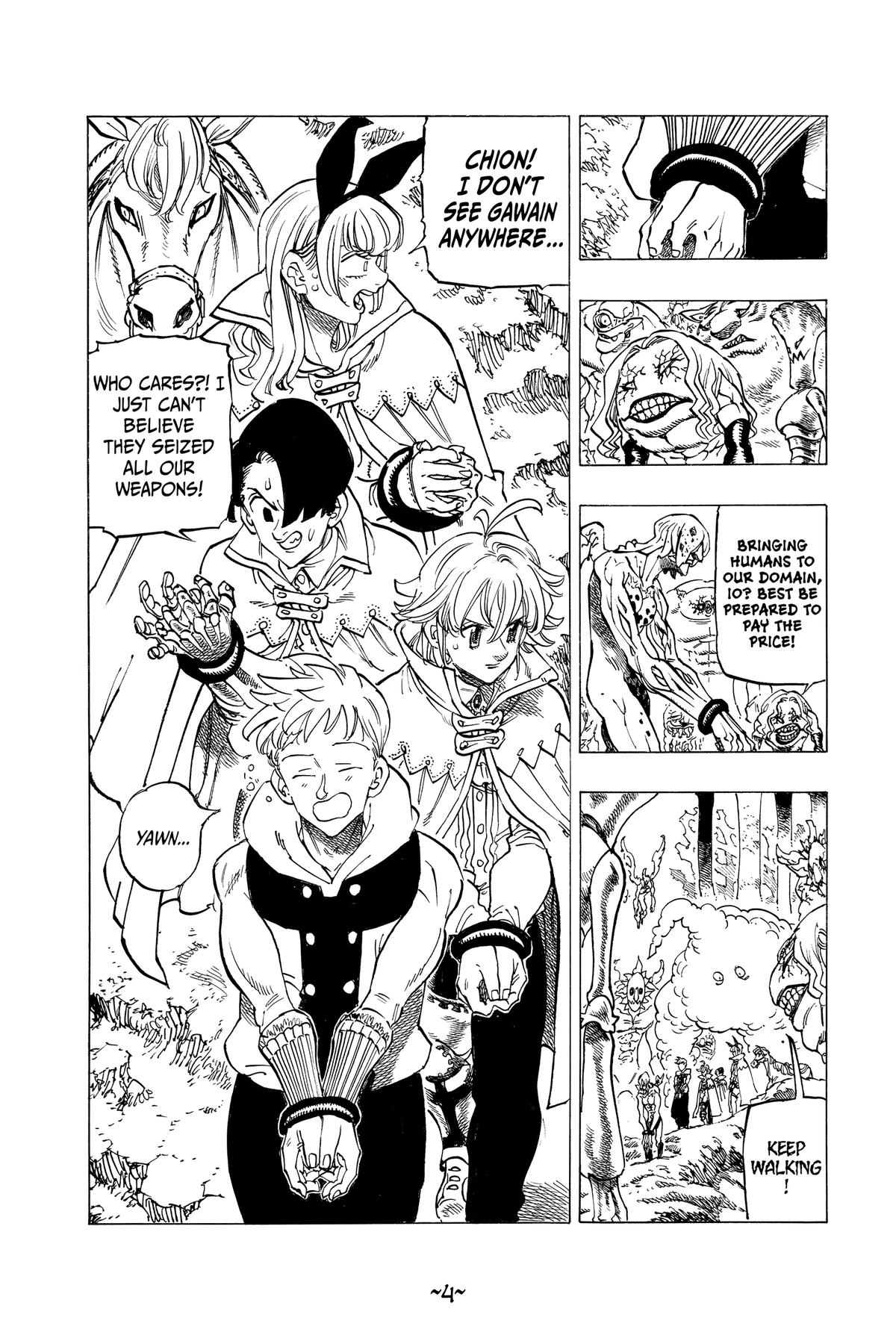 Read The Seven Deadly Sins - Four Knights of the Apocalypse Manga Online