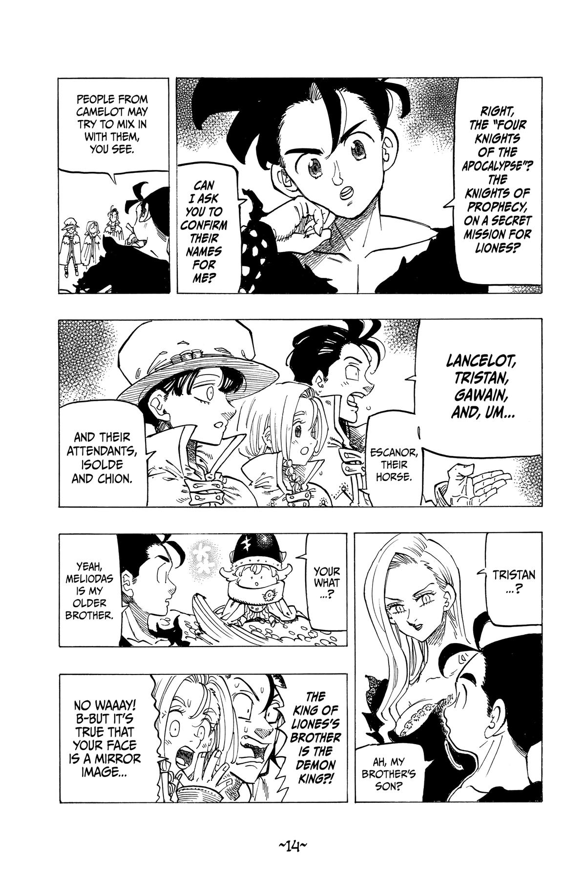 Read The Seven Deadly Sins - Four Knights of the Apocalypse Manga Online