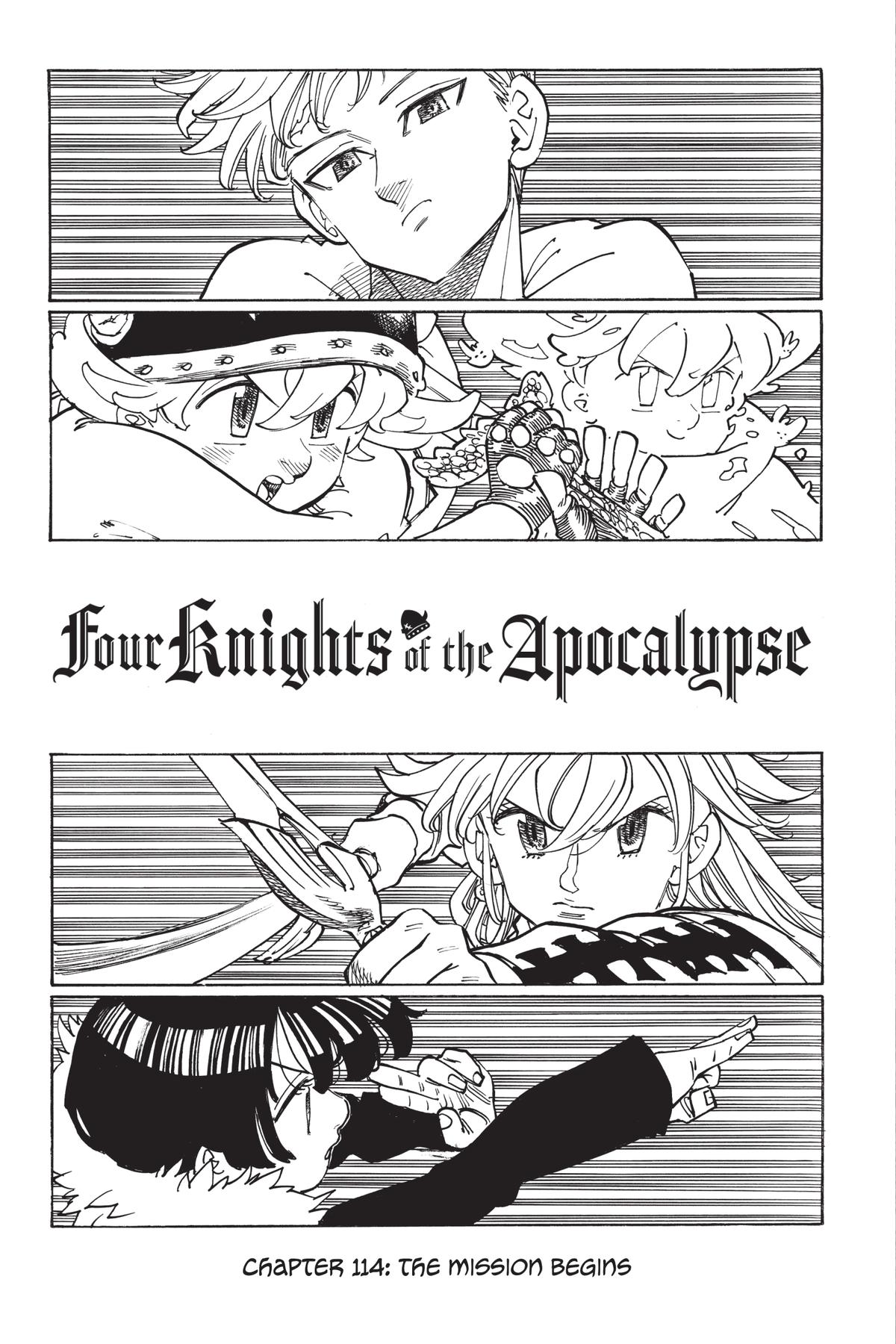 Read The Seven Deadly Sins - Four Knights of the Apocalypse Manga Online