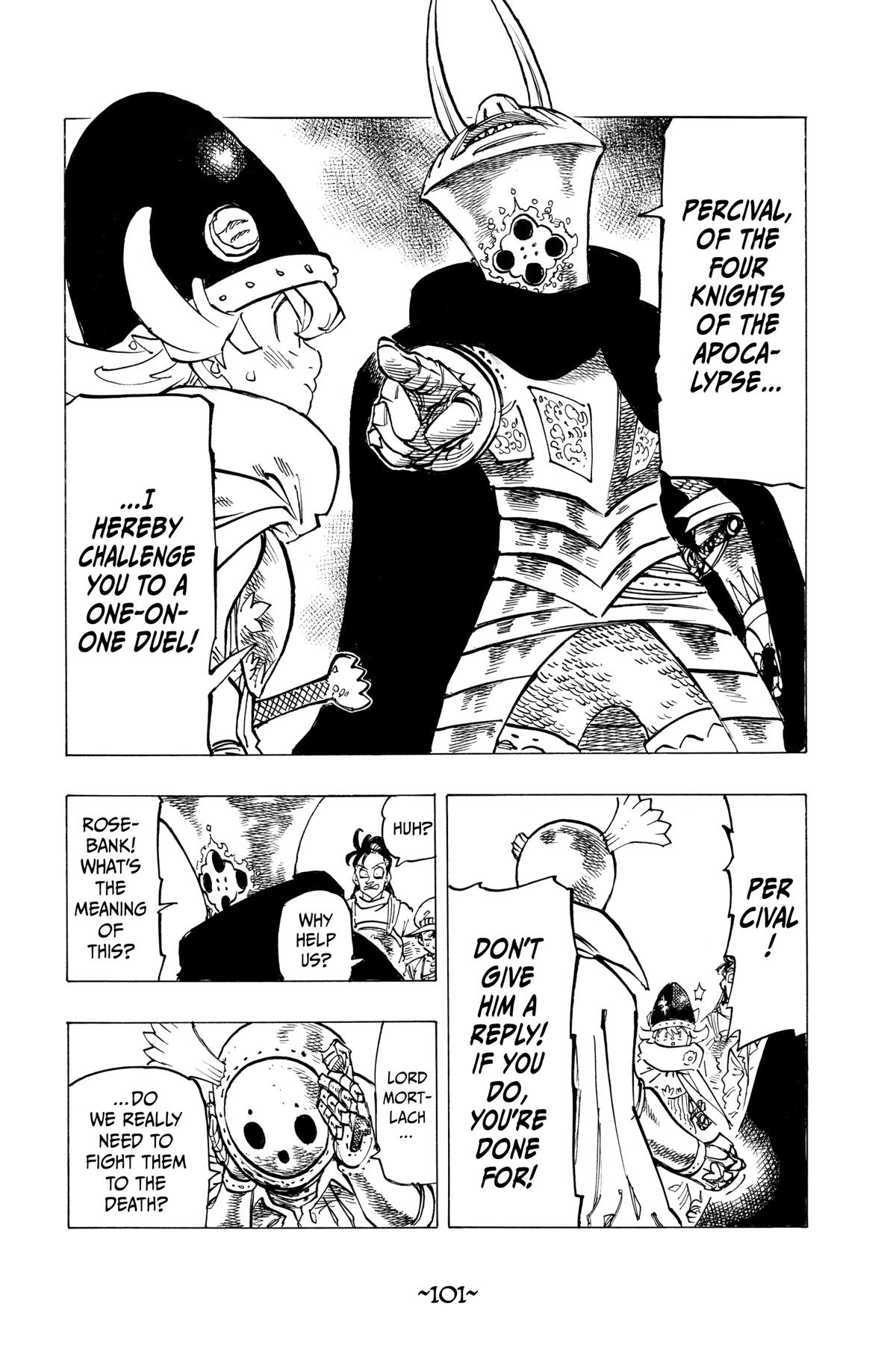 Read The Seven Deadly Sins - Four Knights of the Apocalypse Manga Online