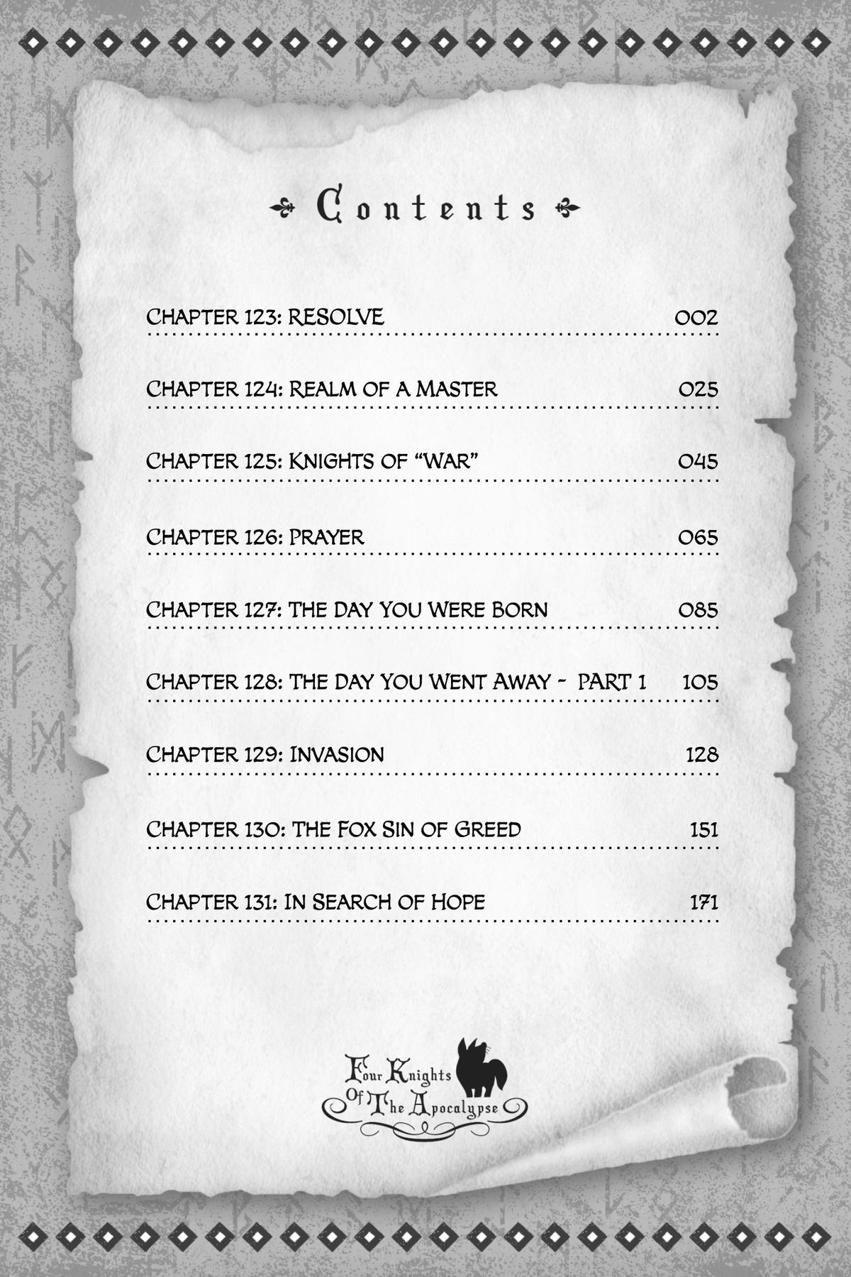 Read The Seven Deadly Sins - Four Knights of the Apocalypse Manga Online