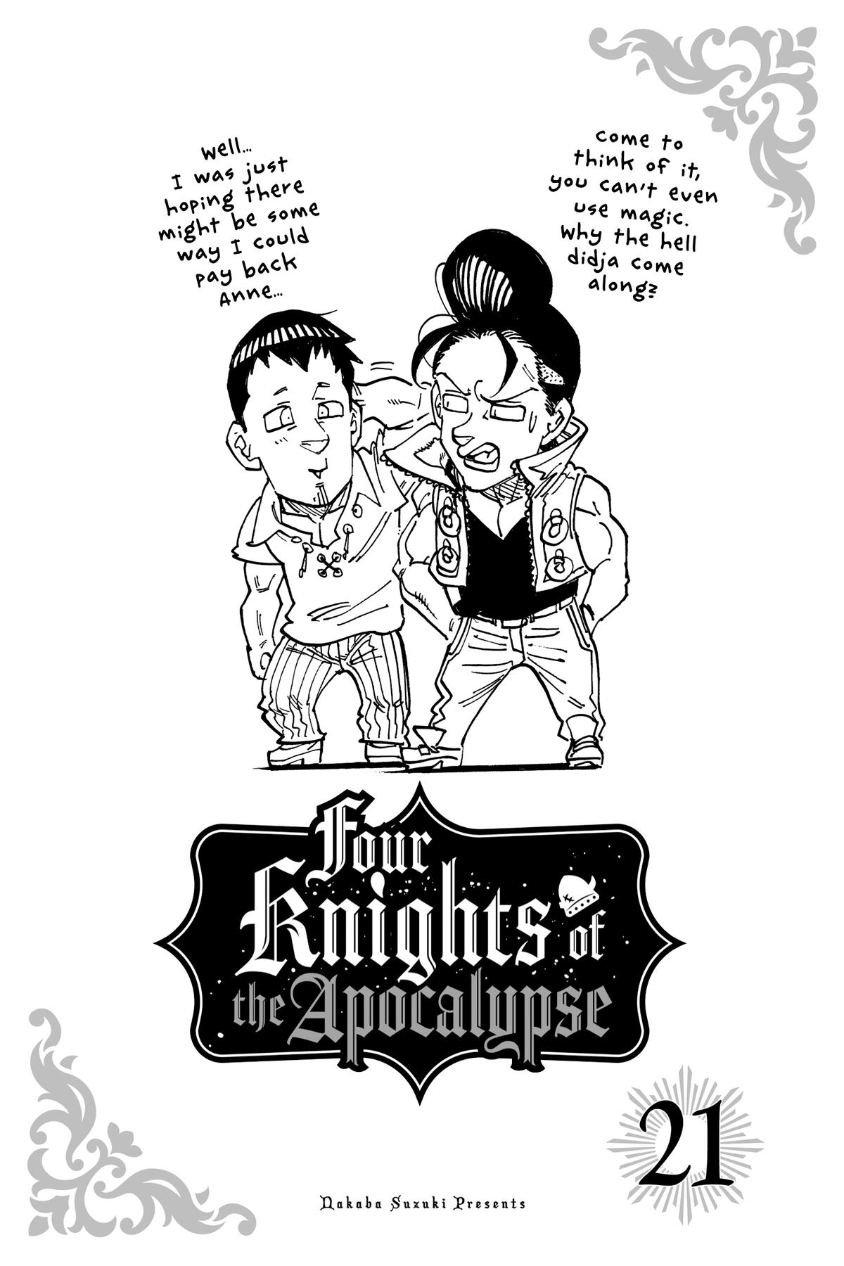 Read The Seven Deadly Sins - Four Knights of the Apocalypse Manga Online