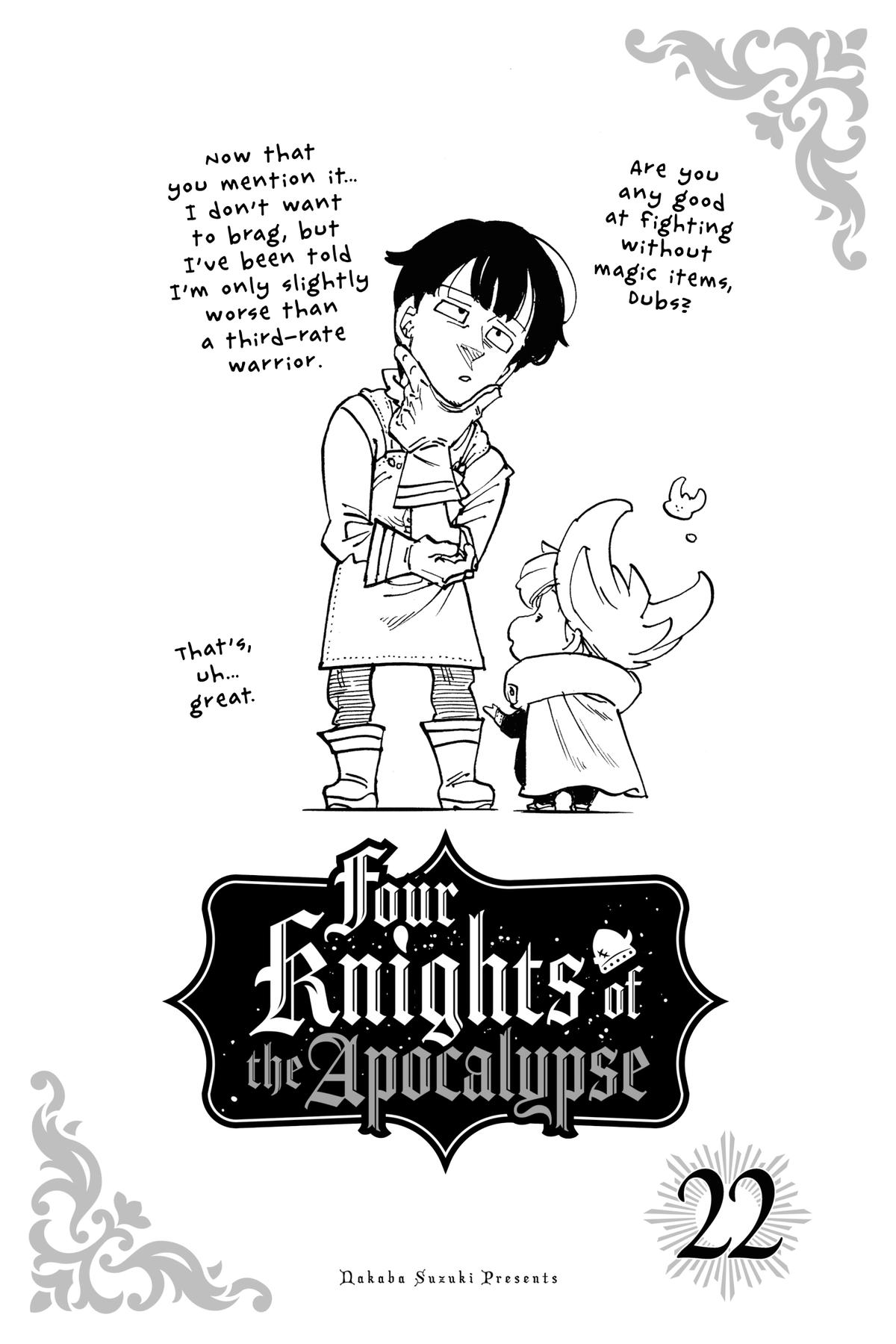 Read The Seven Deadly Sins - Four Knights of the Apocalypse Manga Online