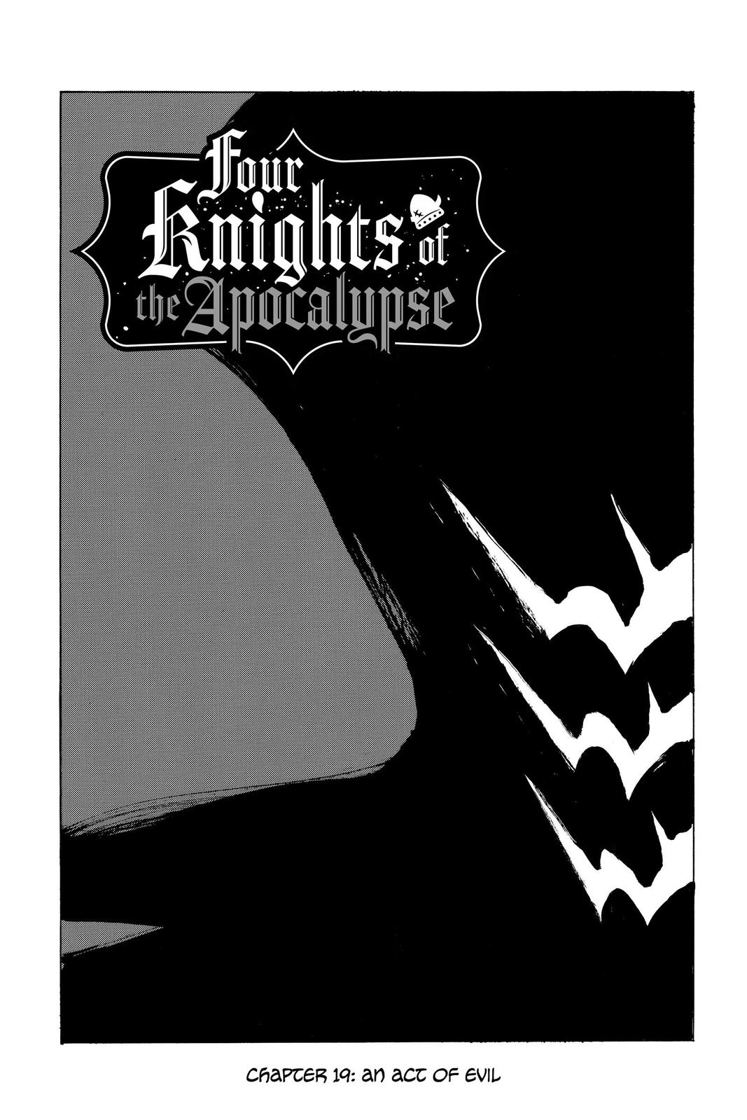 Read The Seven Deadly Sins - Four Knights of the Apocalypse Manga Online