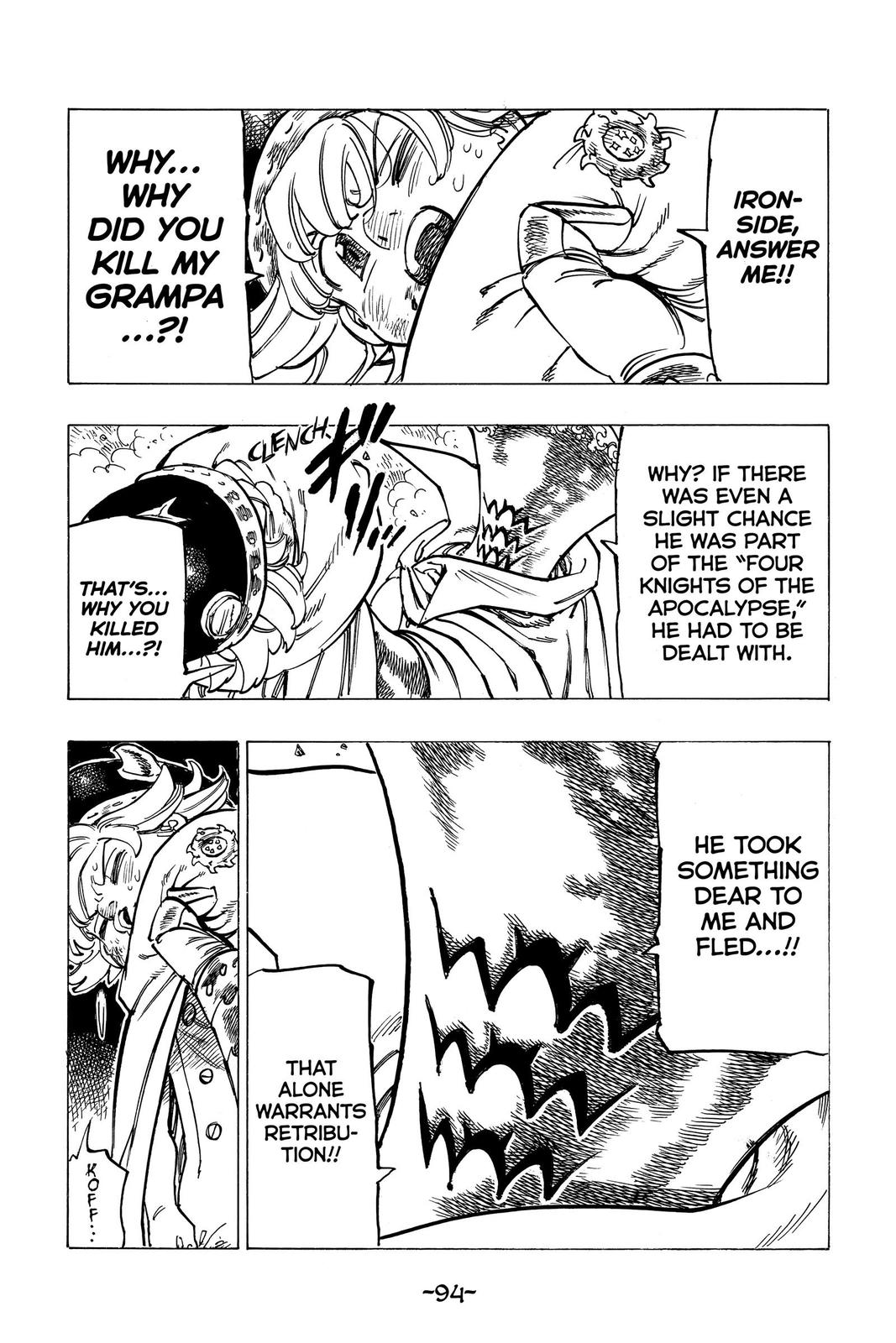 Read The Seven Deadly Sins - Four Knights of the Apocalypse Manga Online