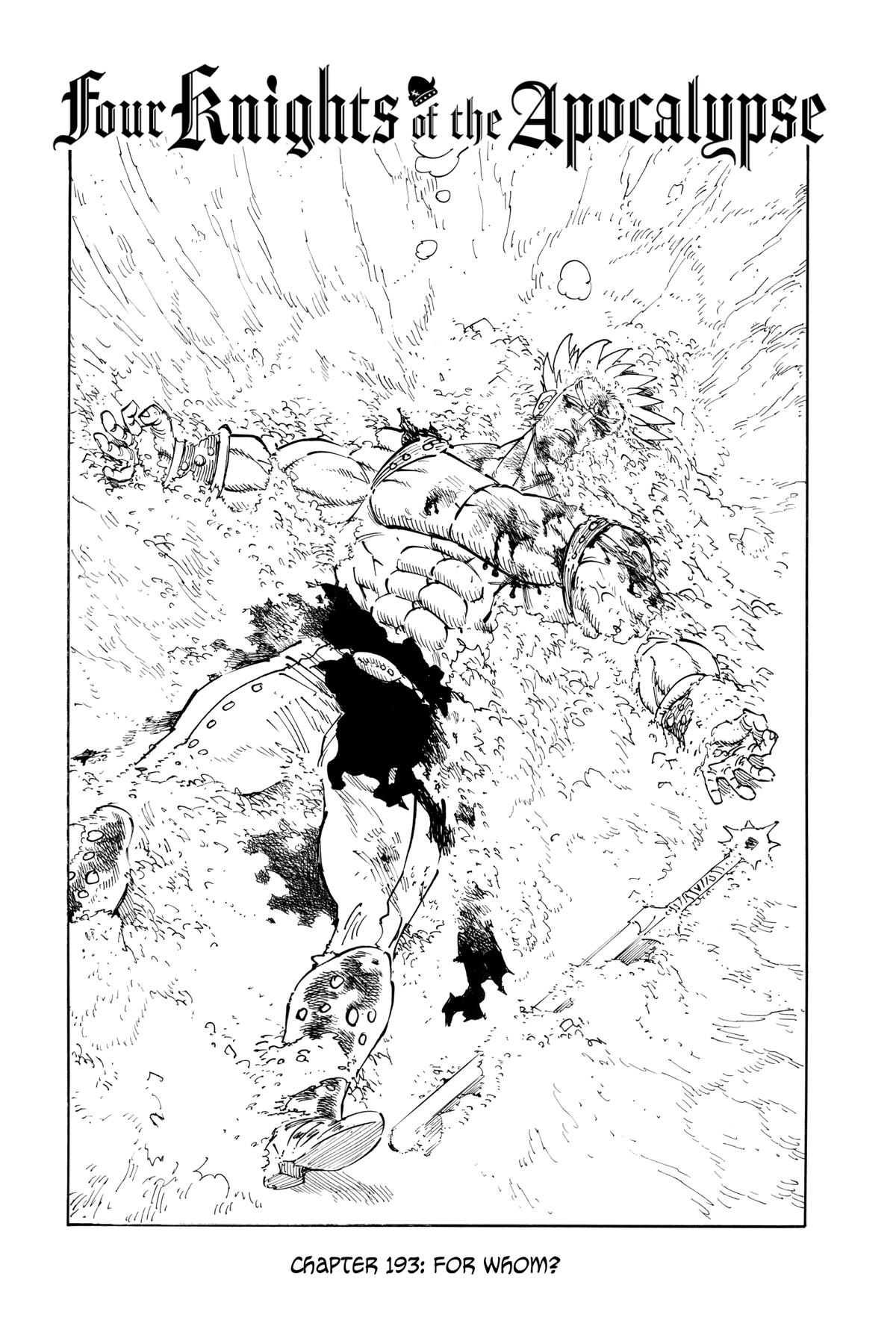 Read The Seven Deadly Sins - Four Knights of the Apocalypse Manga Online