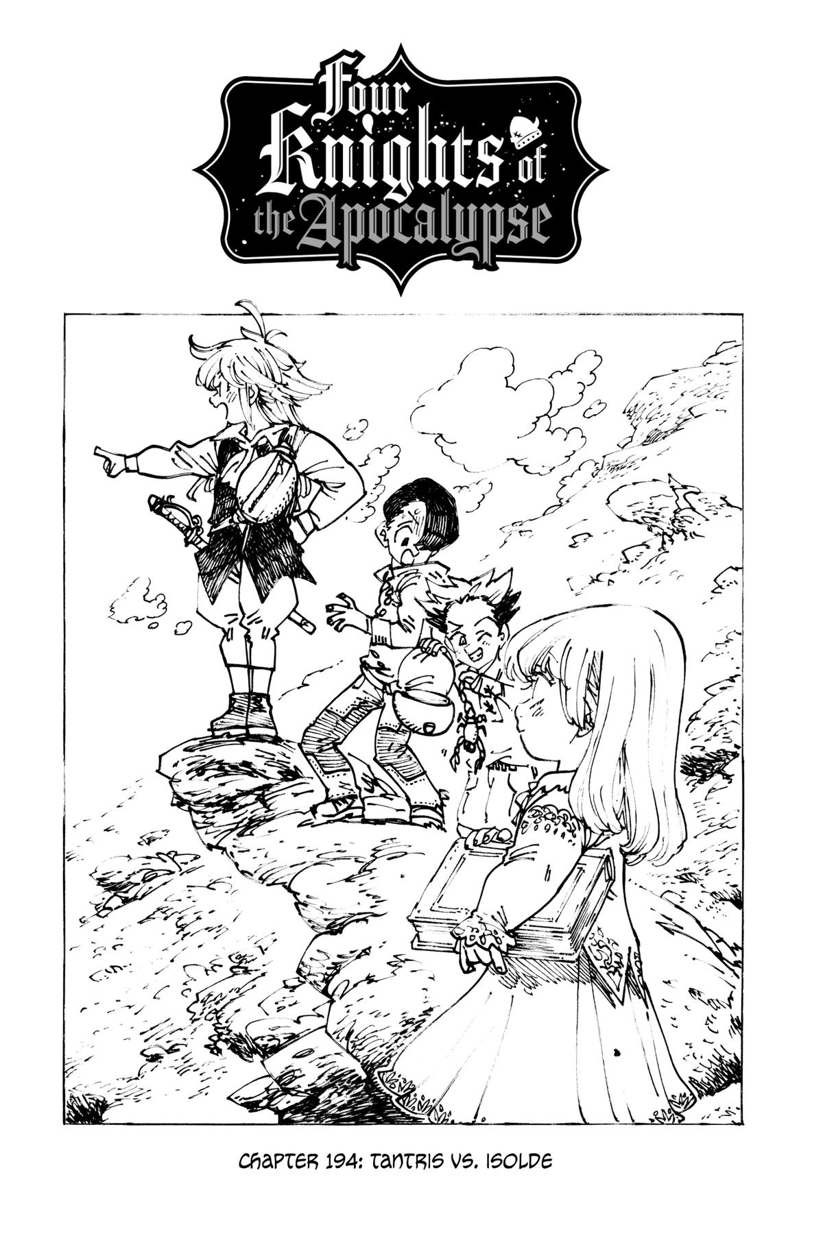 Read The Seven Deadly Sins - Four Knights of the Apocalypse Manga Online