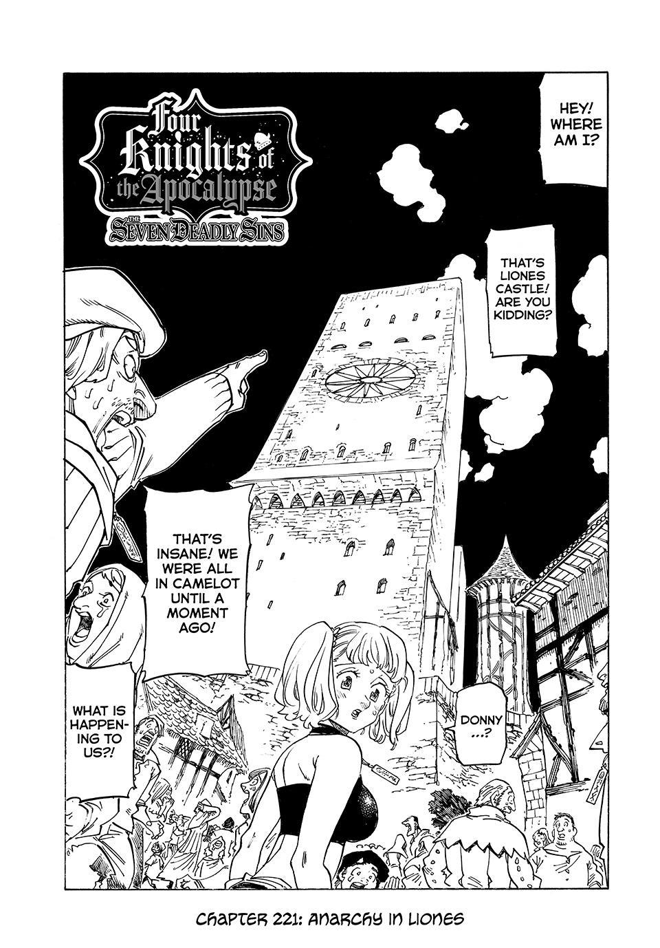 Read The Seven Deadly Sins - Four Knights of the Apocalypse Manga Online