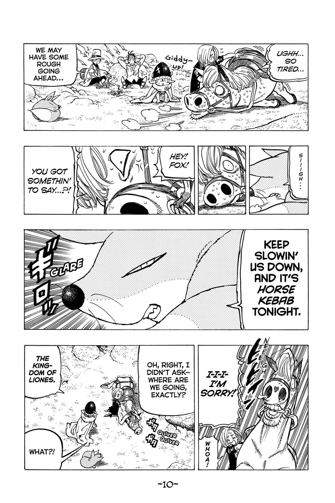 Read The Seven Deadly Sins - Four Knights of the Apocalypse Manga Online