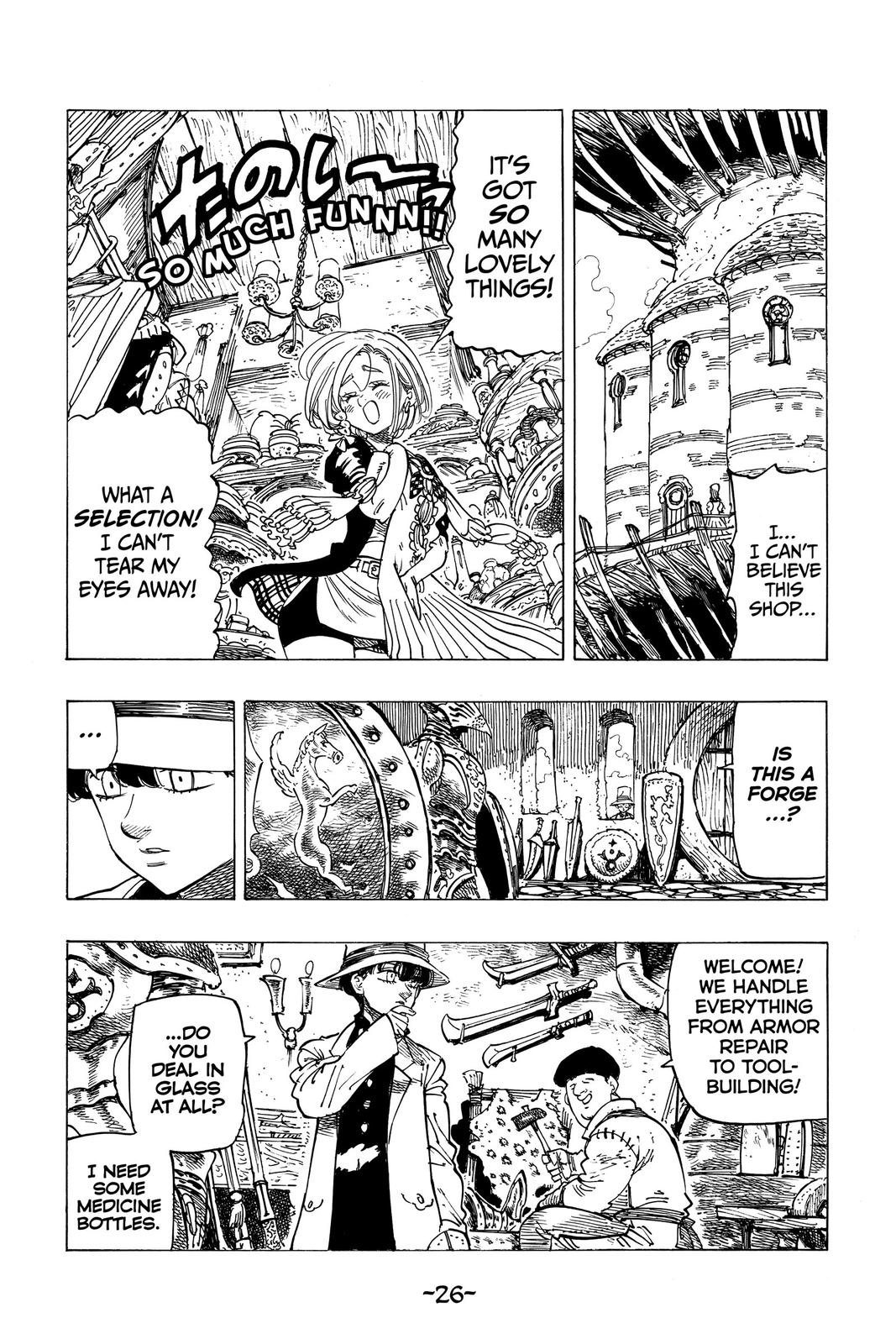 Read The Seven Deadly Sins - Four Knights of the Apocalypse Manga Online