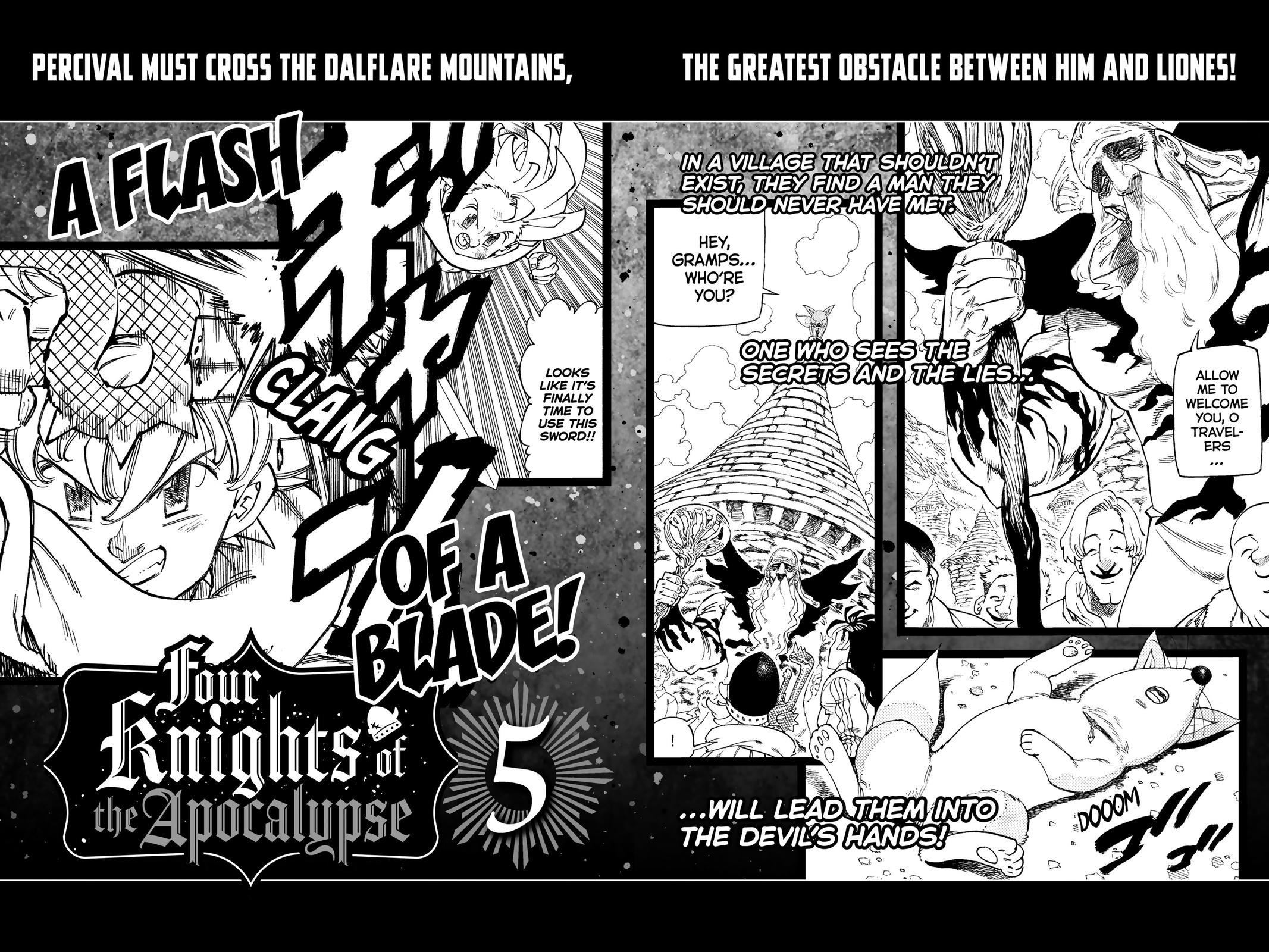 Read The Seven Deadly Sins - Four Knights of the Apocalypse Manga Online