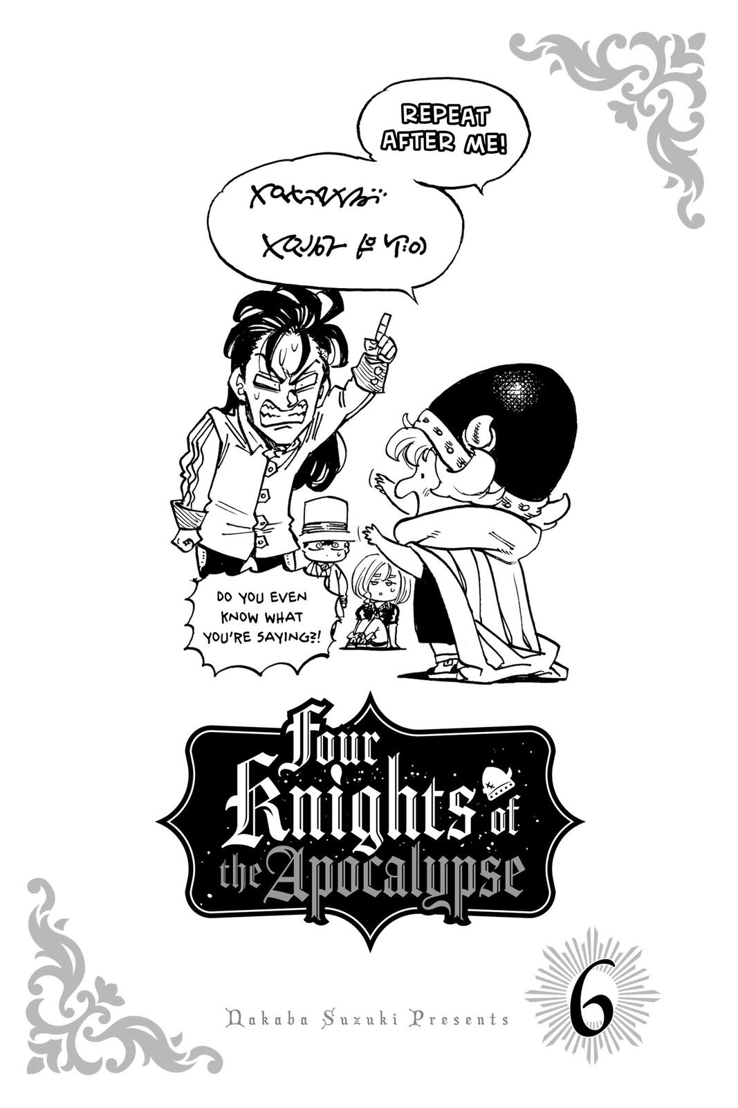 Read The Seven Deadly Sins - Four Knights of the Apocalypse Manga Online