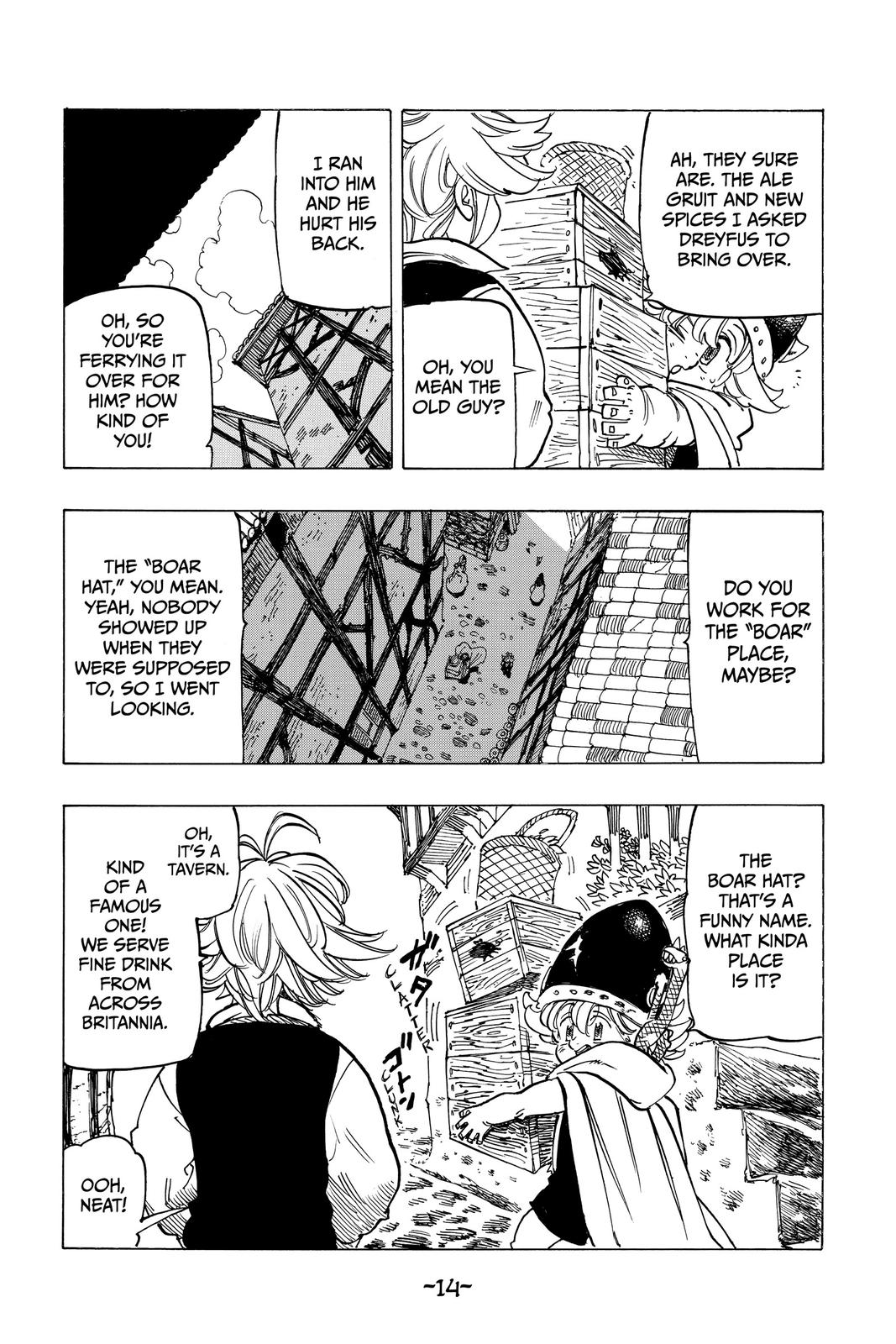 Read The Seven Deadly Sins - Four Knights of the Apocalypse Manga Online