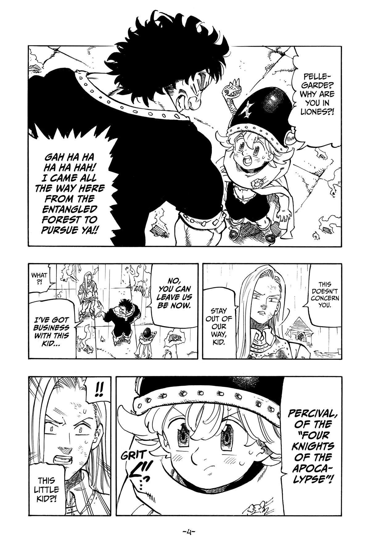 Read The Seven Deadly Sins - Four Knights of the Apocalypse Manga Online