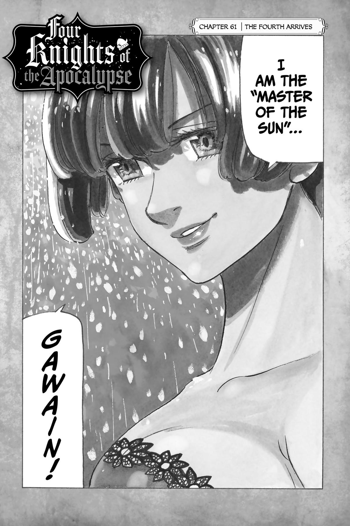 Read The Seven Deadly Sins - Four Knights of the Apocalypse Manga Online