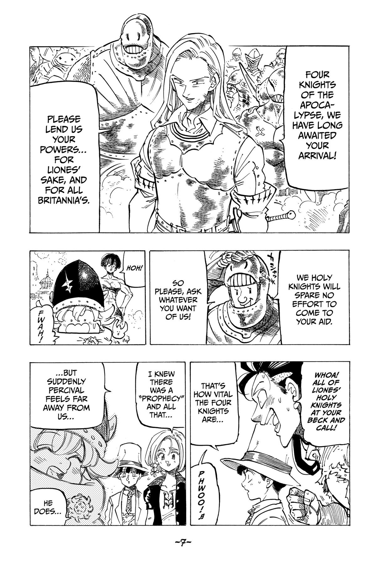 Read The Seven Deadly Sins - Four Knights of the Apocalypse Manga Online