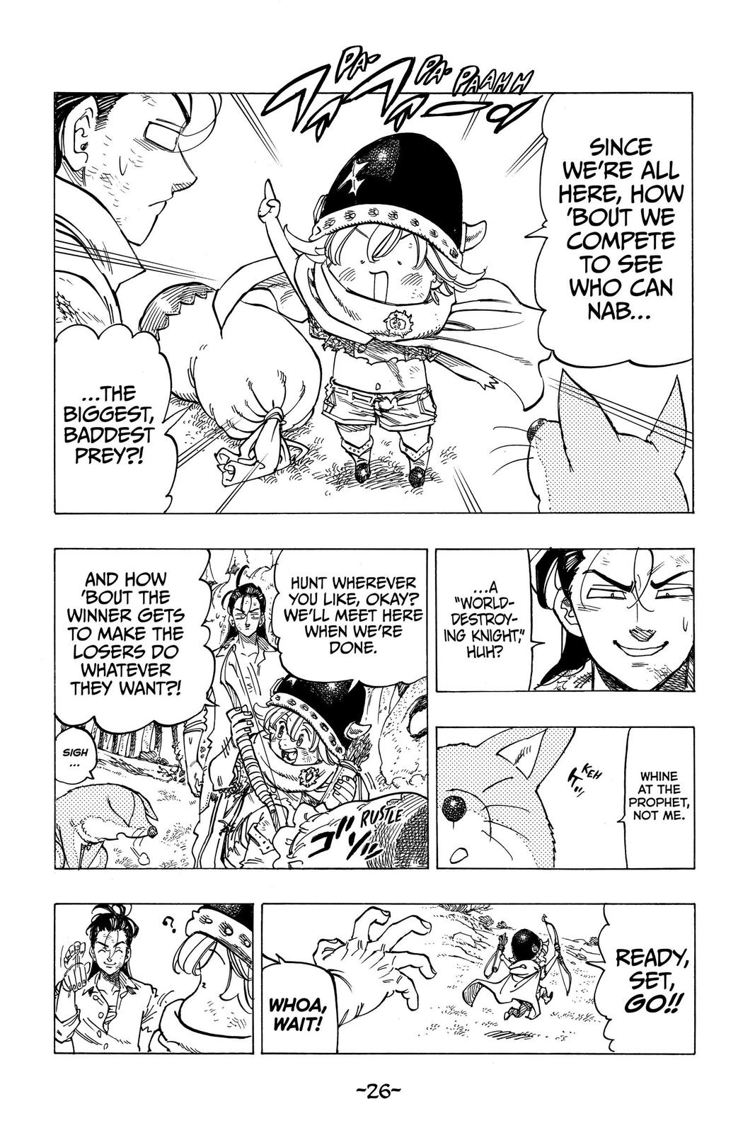 Read The Seven Deadly Sins - Four Knights of the Apocalypse Manga Online