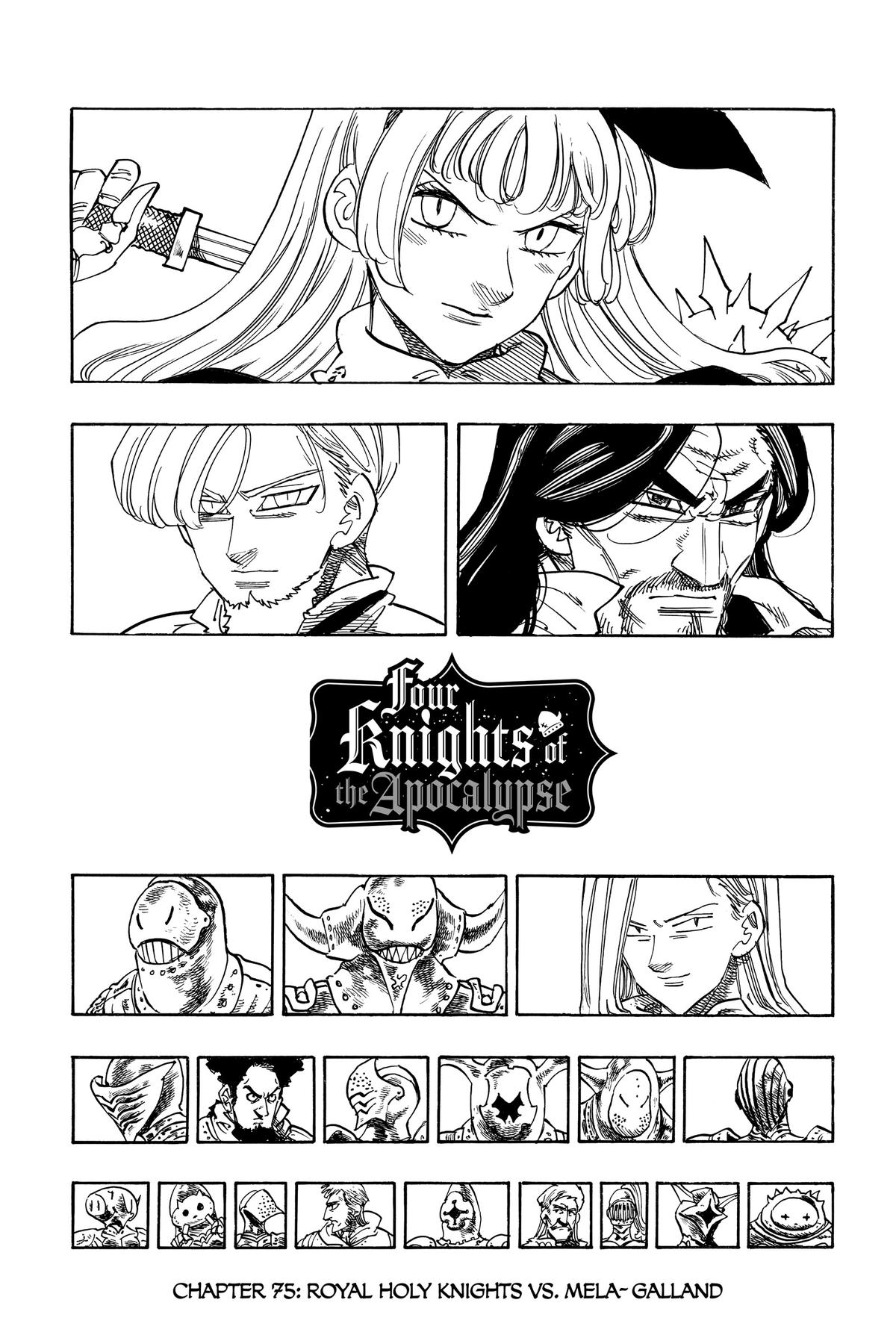 Read The Seven Deadly Sins - Four Knights of the Apocalypse Manga Online