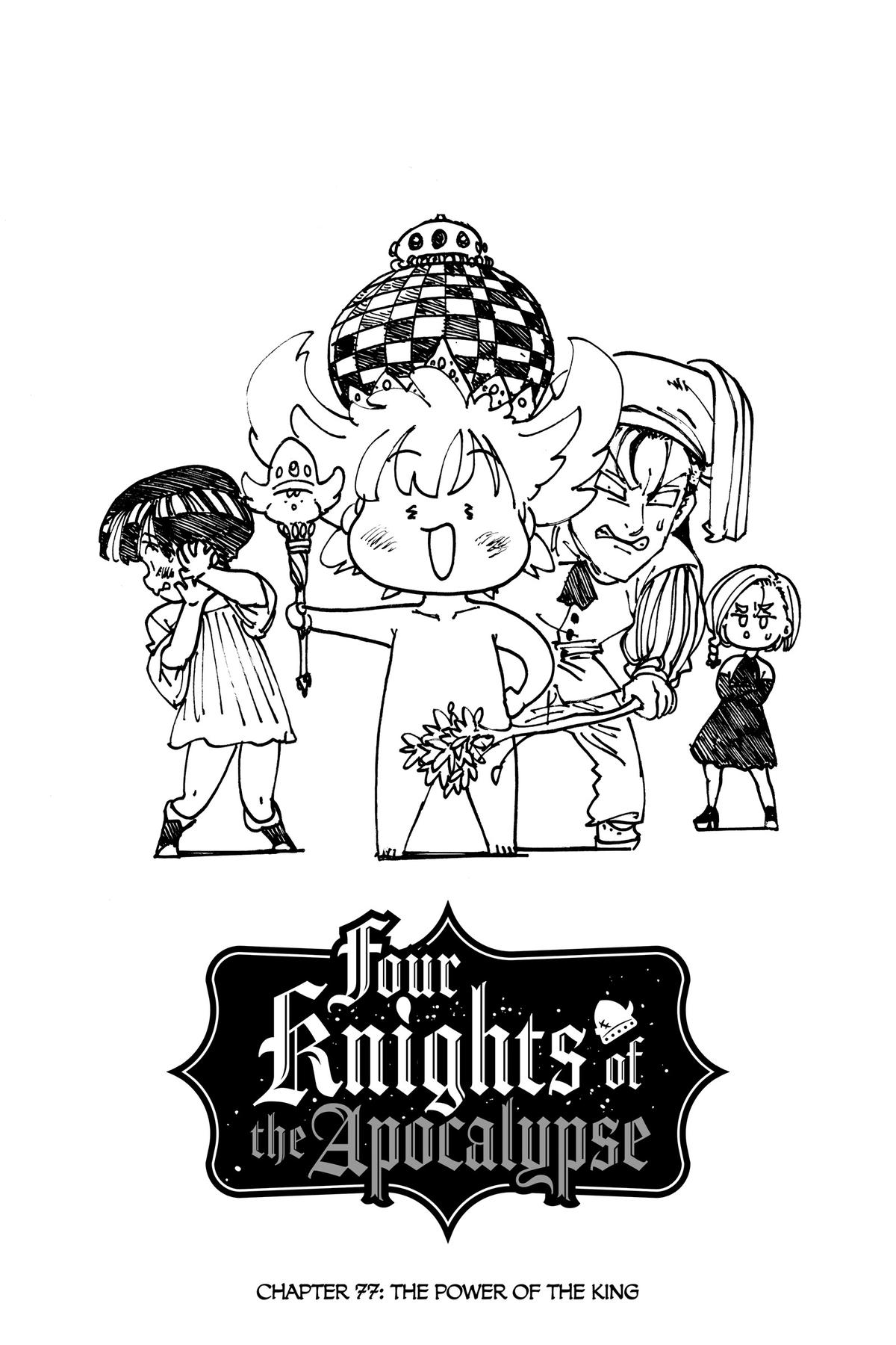 Read The Seven Deadly Sins - Four Knights of the Apocalypse Manga Online