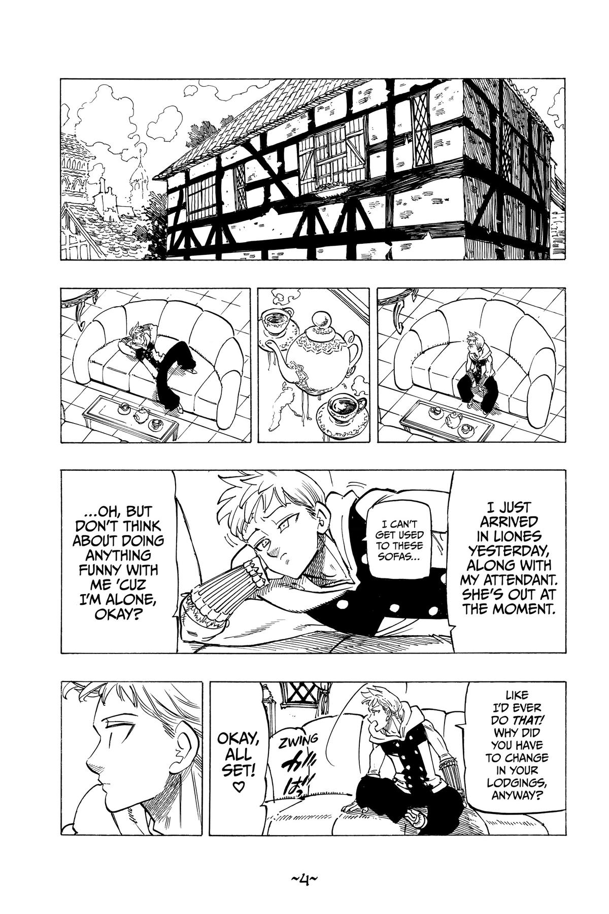 Read The Seven Deadly Sins - Four Knights of the Apocalypse Manga Online