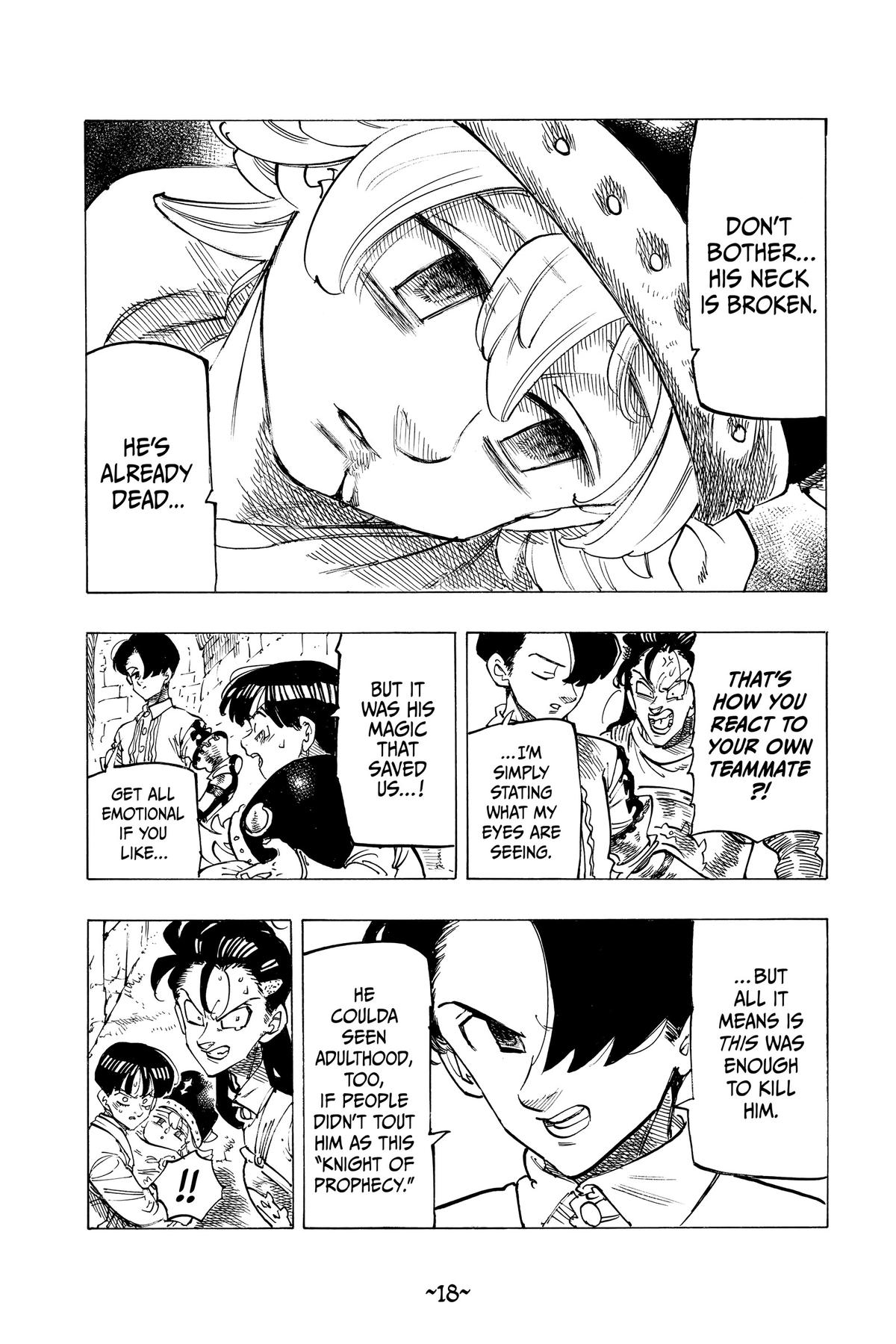 Read The Seven Deadly Sins - Four Knights of the Apocalypse Manga Online