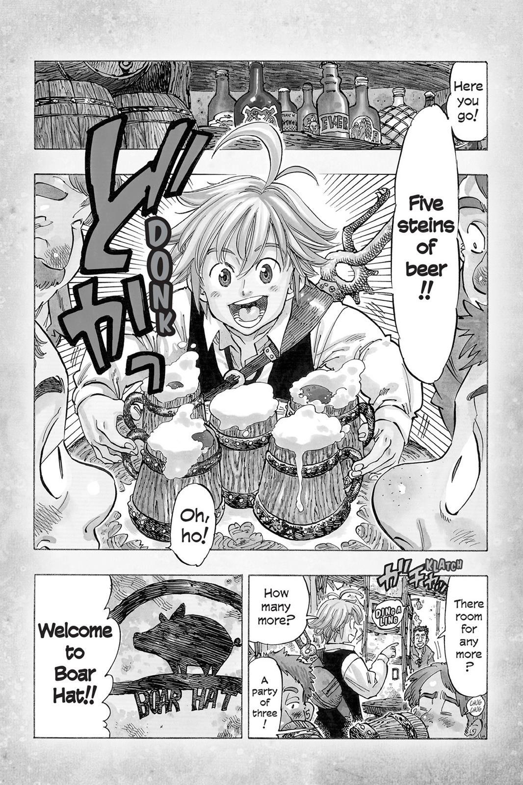 Read The Seven Deadly Sins- Seven Days Manga Online