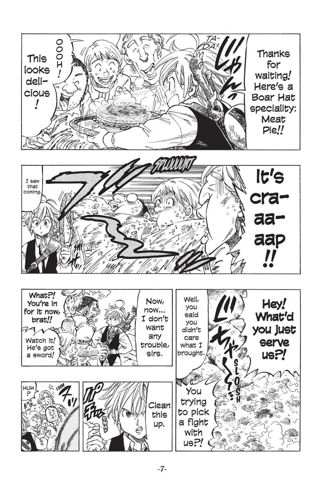Read The Seven Deadly Sins- Seven Days Manga Online