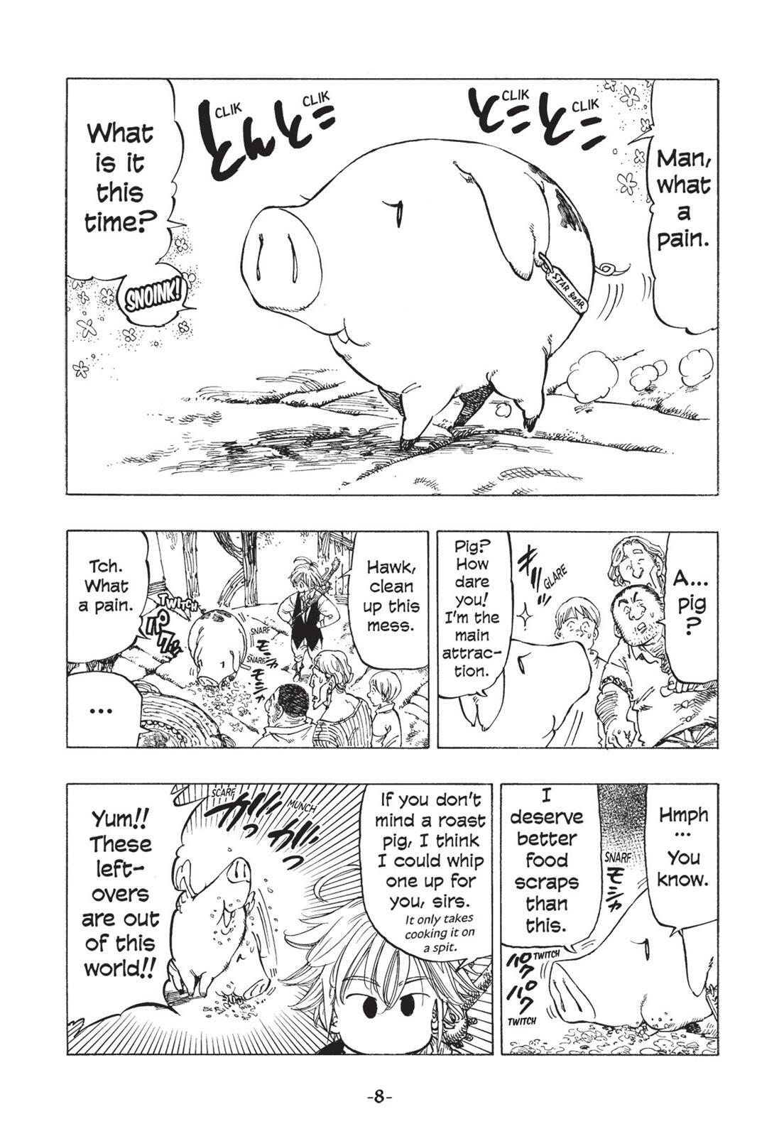 Read The Seven Deadly Sins- Seven Days Manga Online