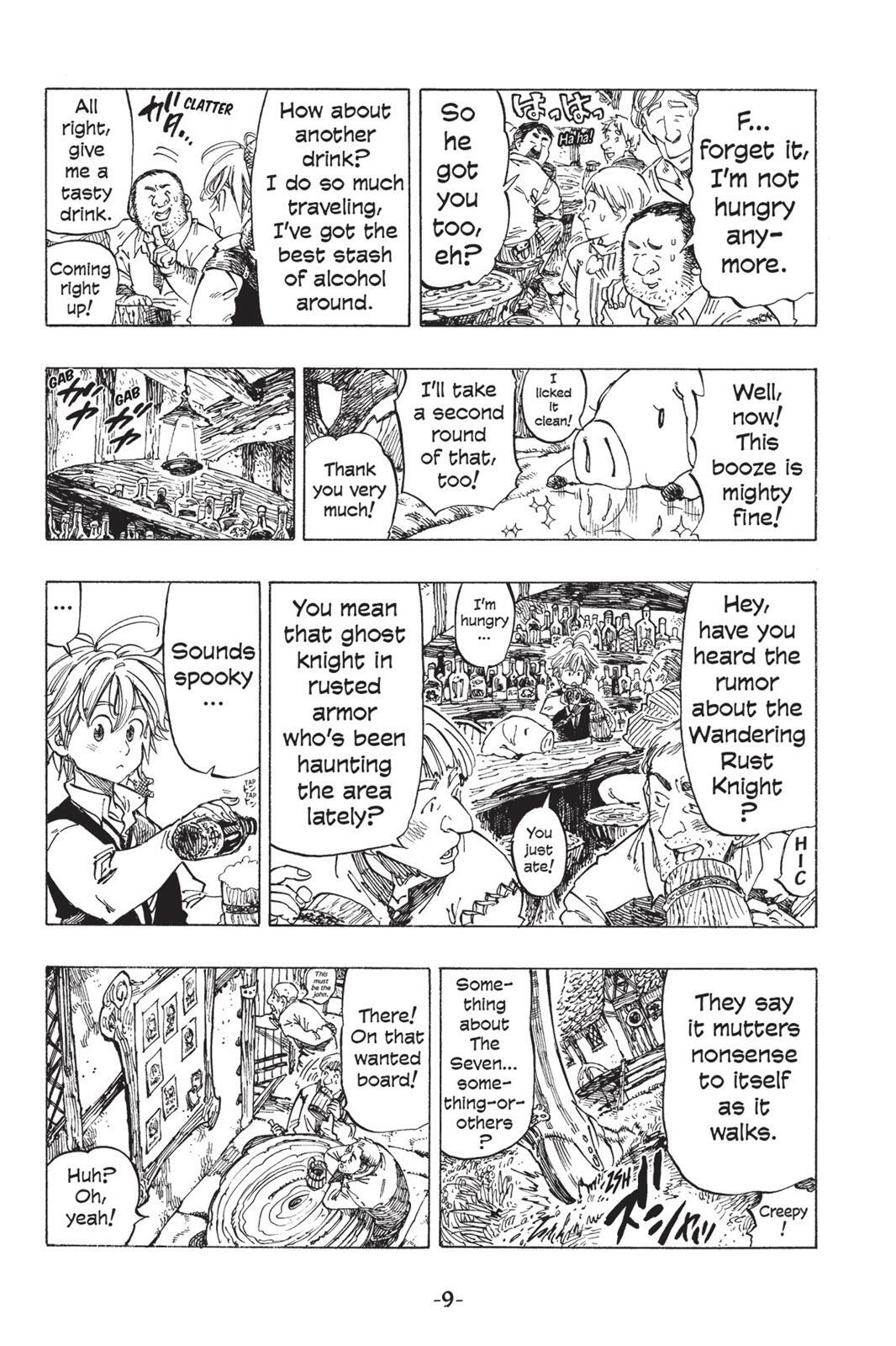 Read The Seven Deadly Sins- Seven Days Manga Online