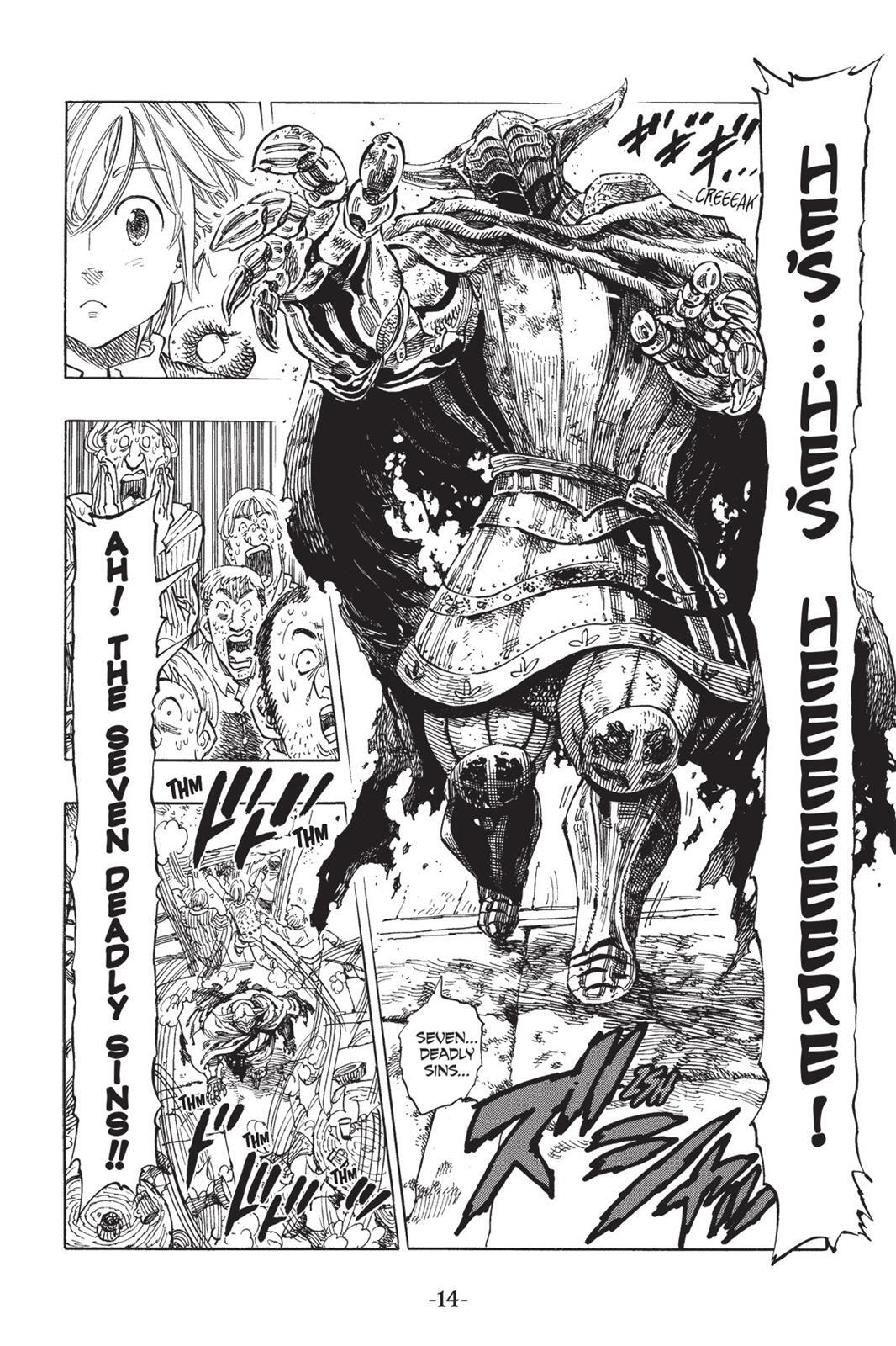 Read The Seven Deadly Sins- Seven Days Manga Online