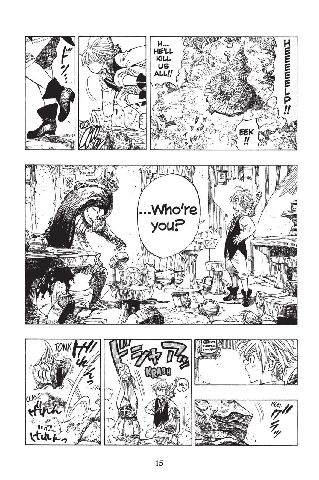 Read The Seven Deadly Sins- Seven Days Manga Online