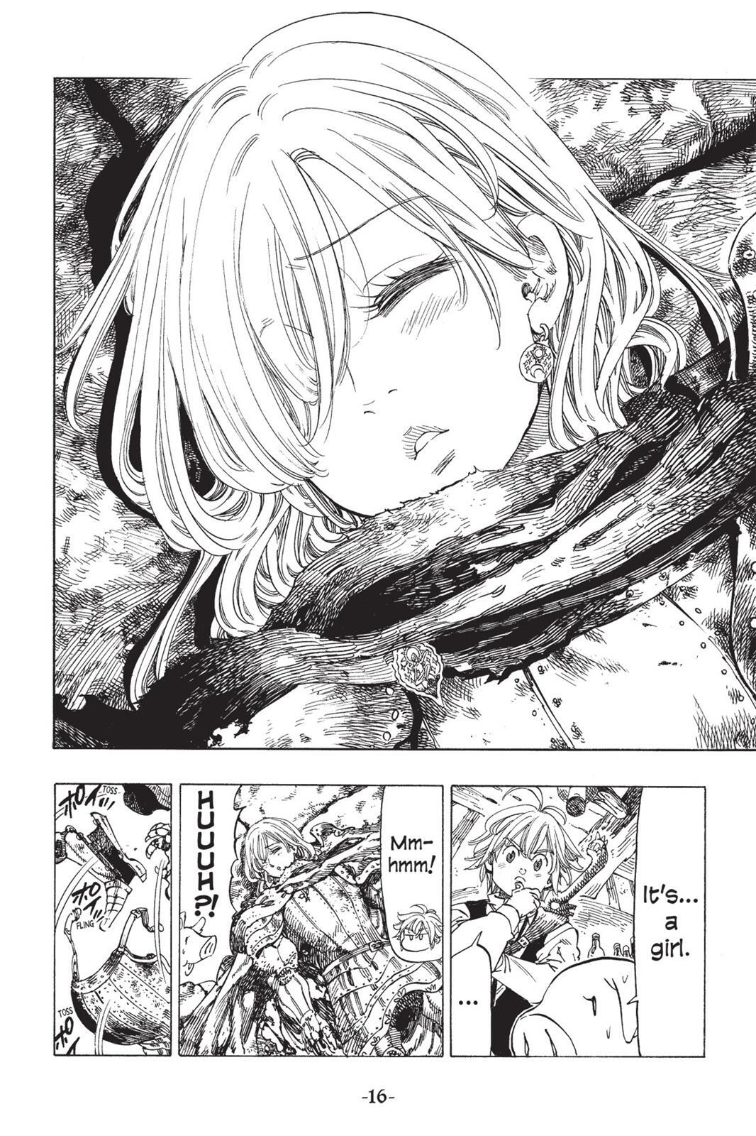 Read The Seven Deadly Sins- Seven Days Manga Online
