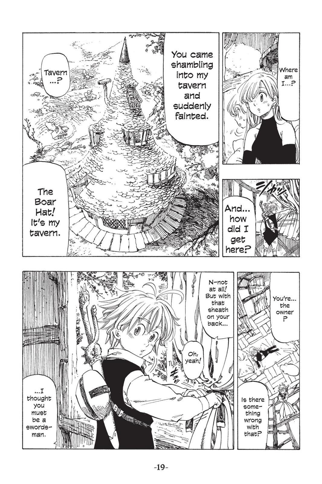 Read The Seven Deadly Sins- Seven Days Manga Online