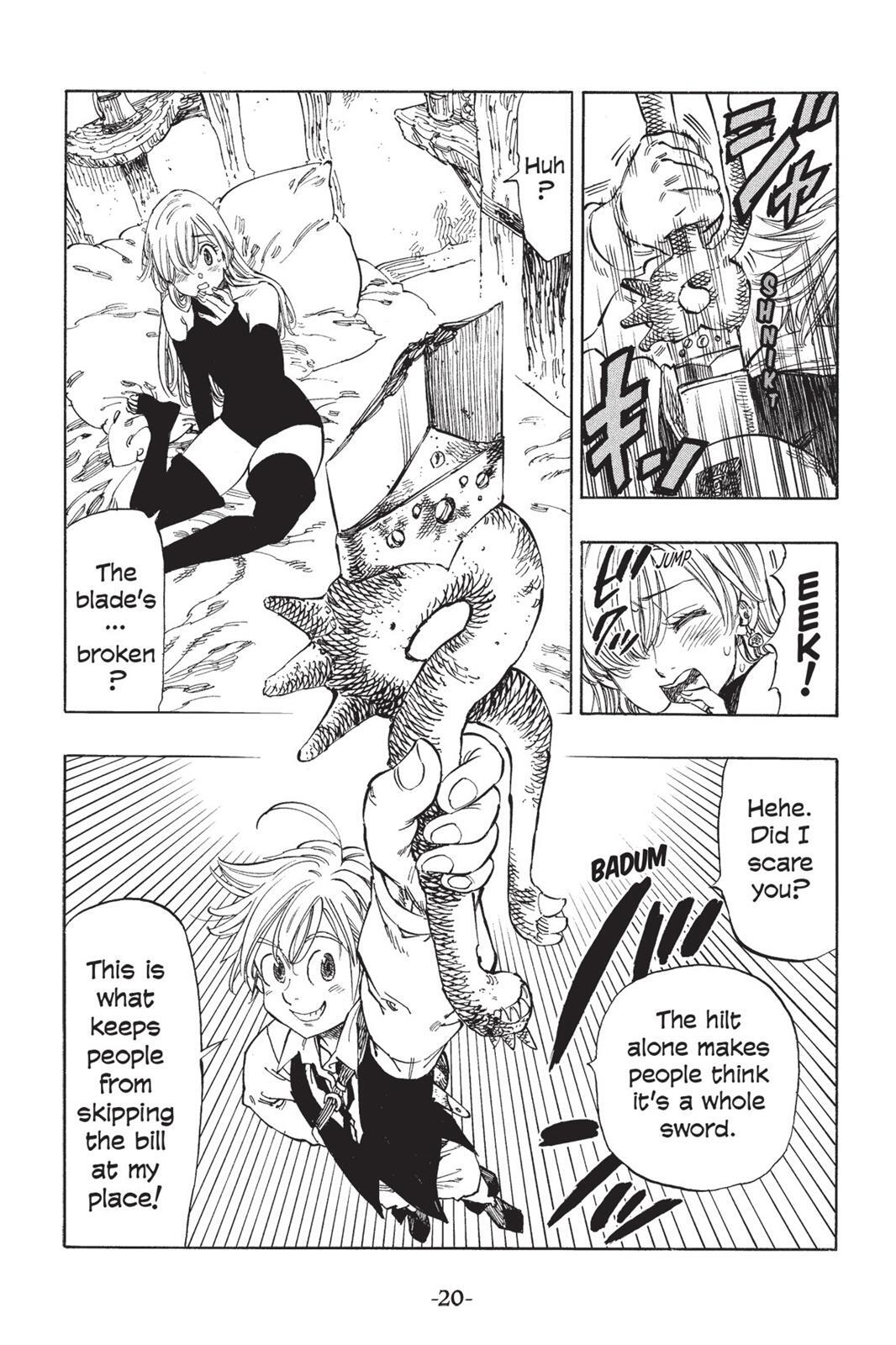 Read The Seven Deadly Sins- Seven Days Manga Online