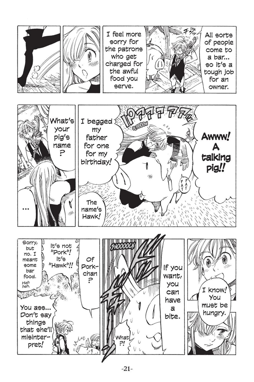 Read The Seven Deadly Sins- Seven Days Manga Online