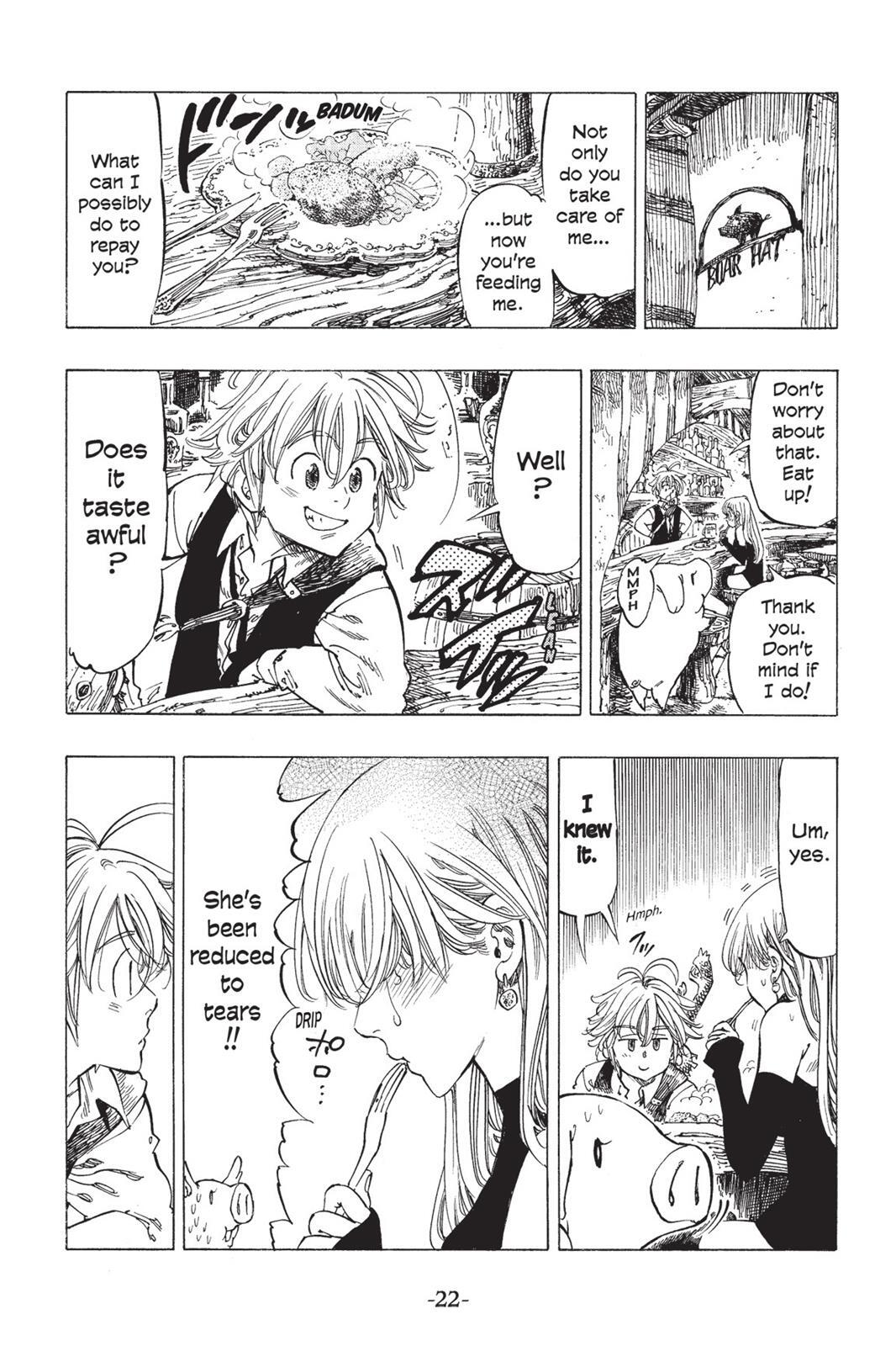 Read The Seven Deadly Sins- Seven Days Manga Online