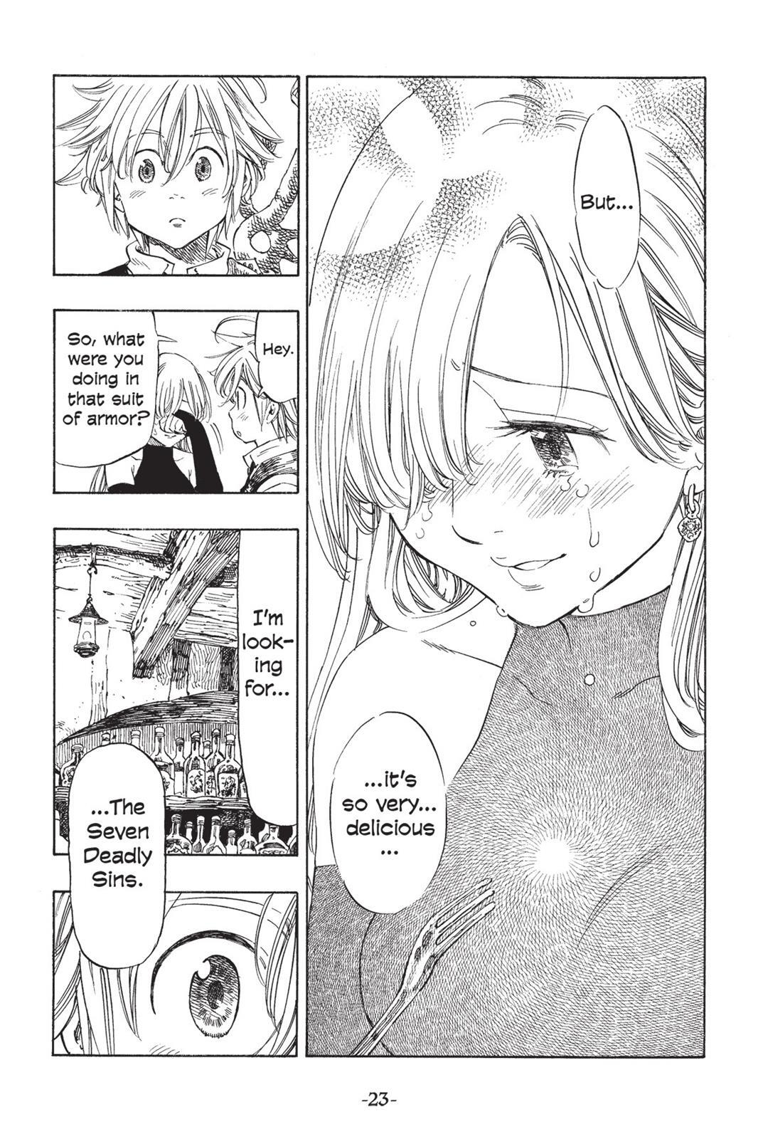 Read The Seven Deadly Sins- Seven Days Manga Online
