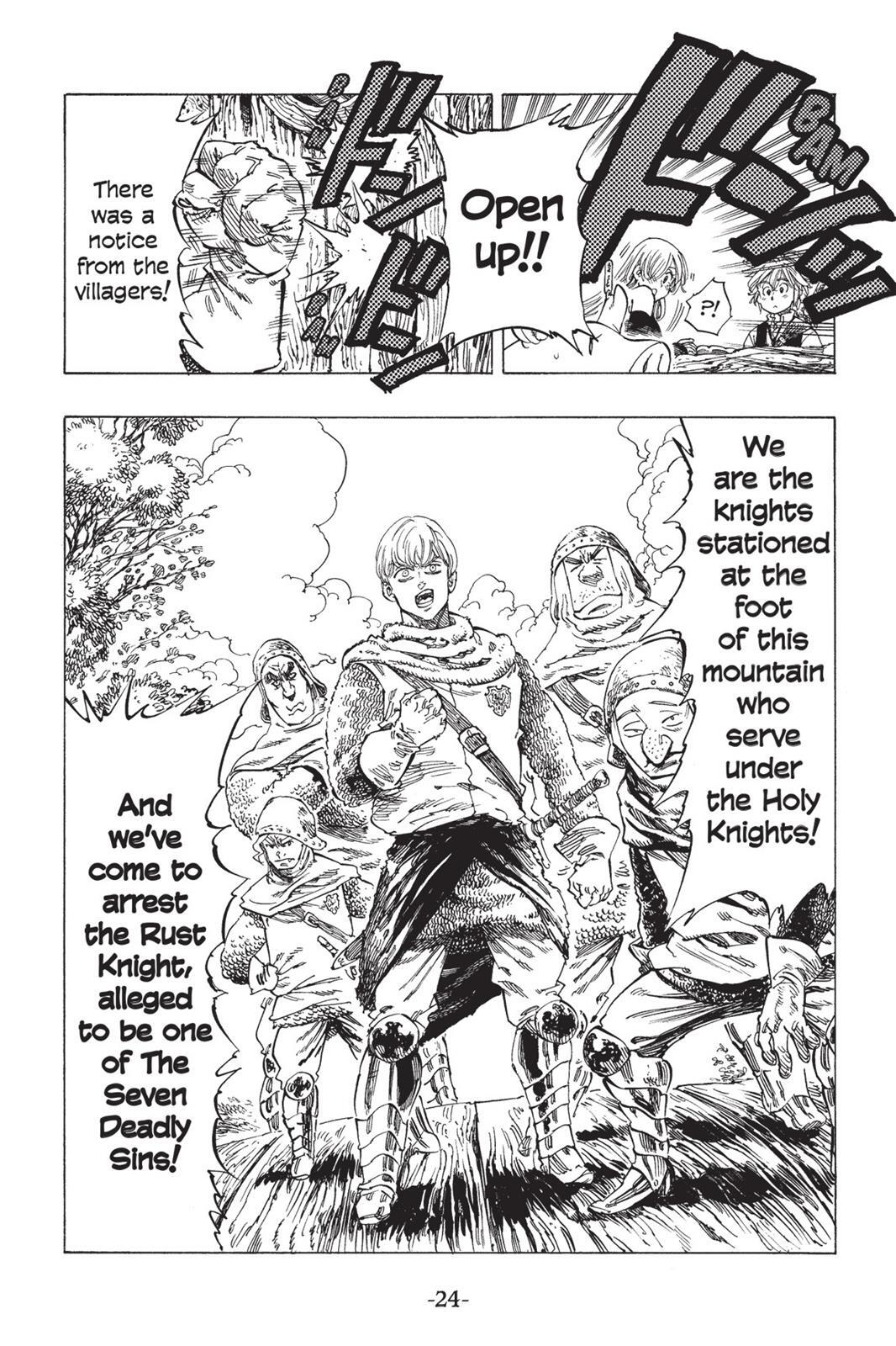 Read The Seven Deadly Sins- Seven Days Manga Online